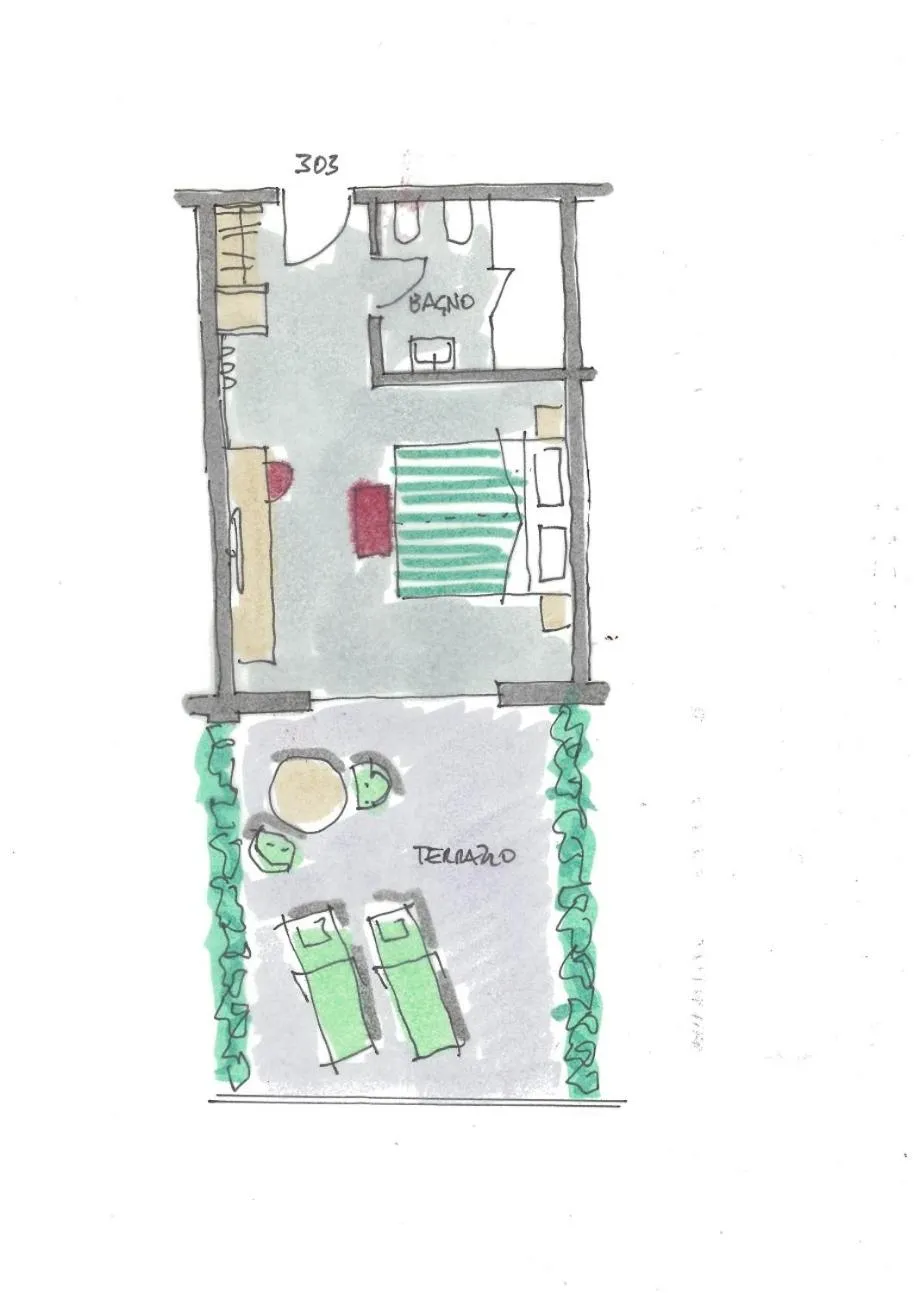 Lake view in Hotel Paradiso Conca d'Oro