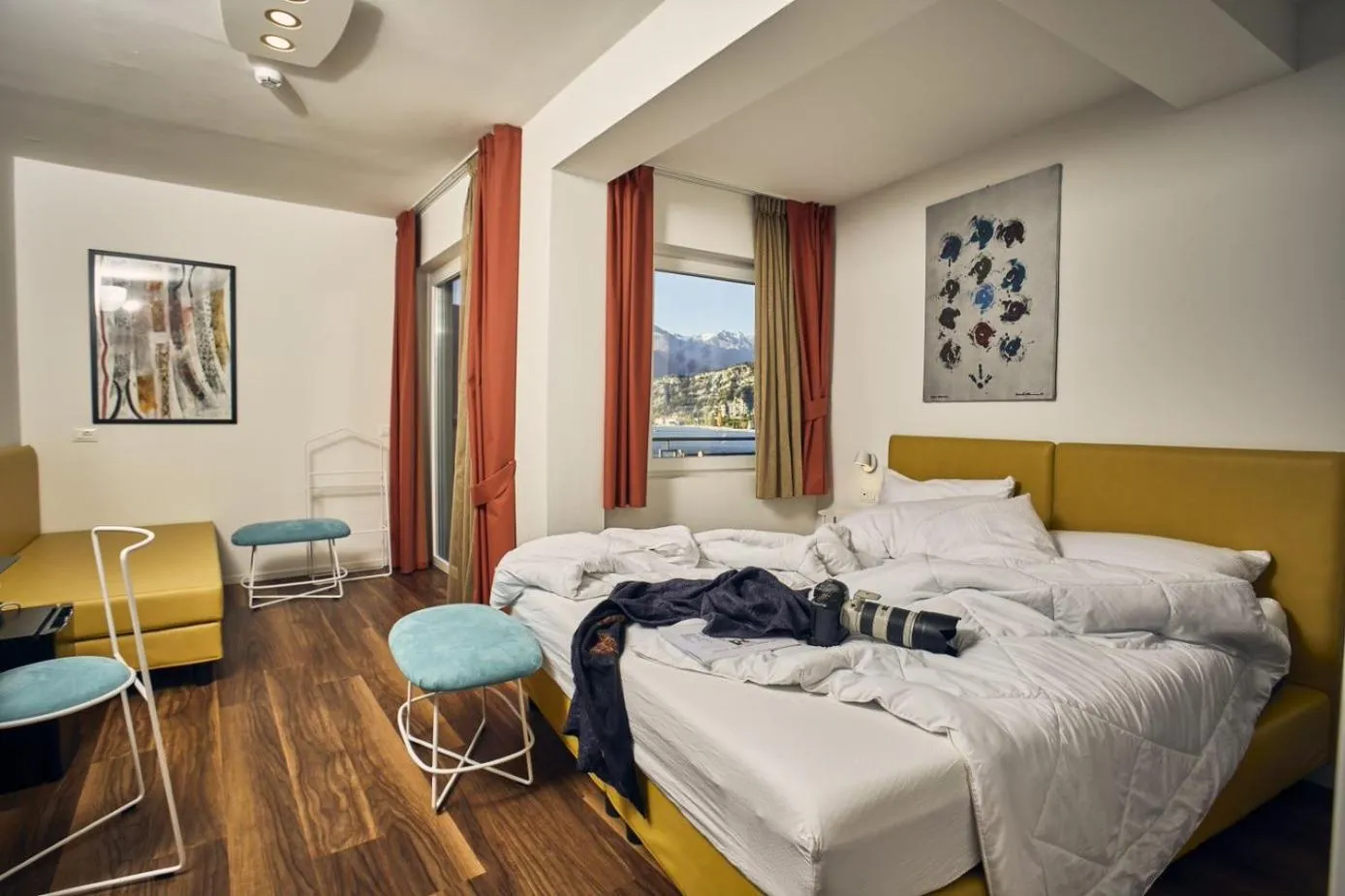 Photo of the whole room, Bed in Hotel Paradiso Conca d'Oro