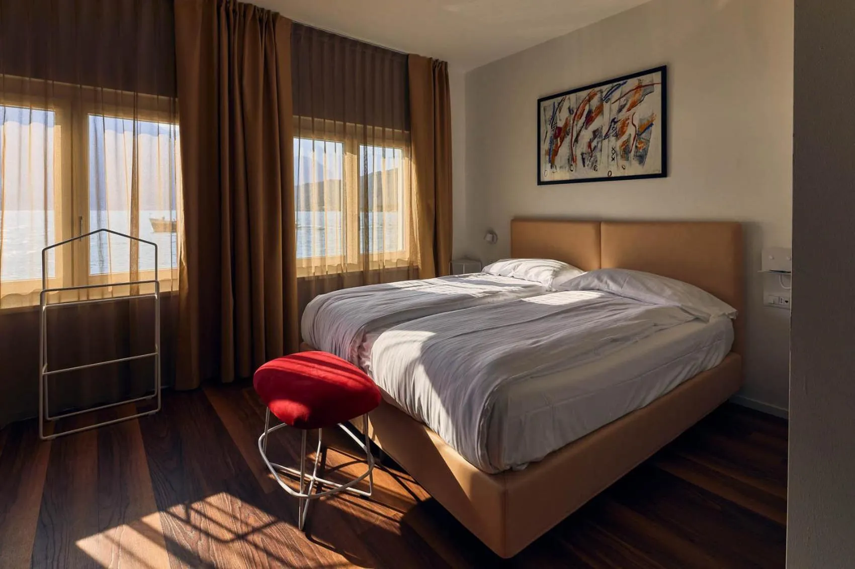 Bedroom, Bed in Hotel Paradiso Conca d'Oro