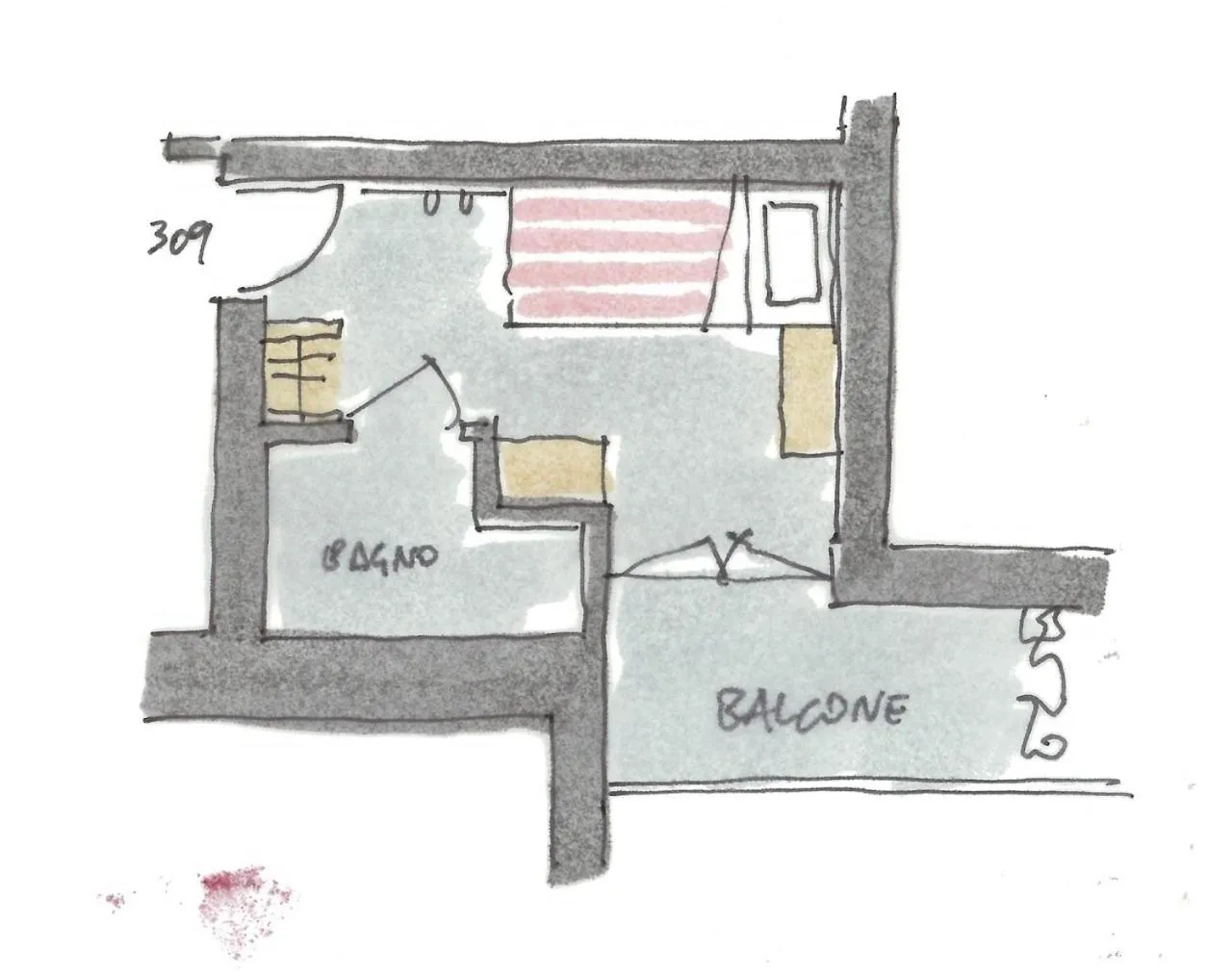 Lake view in Hotel Paradiso Conca d'Oro