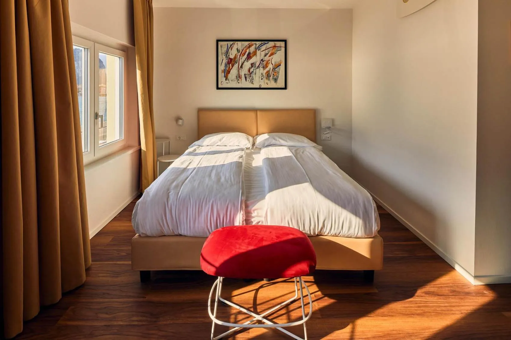 Bed in Hotel Paradiso Conca d'Oro