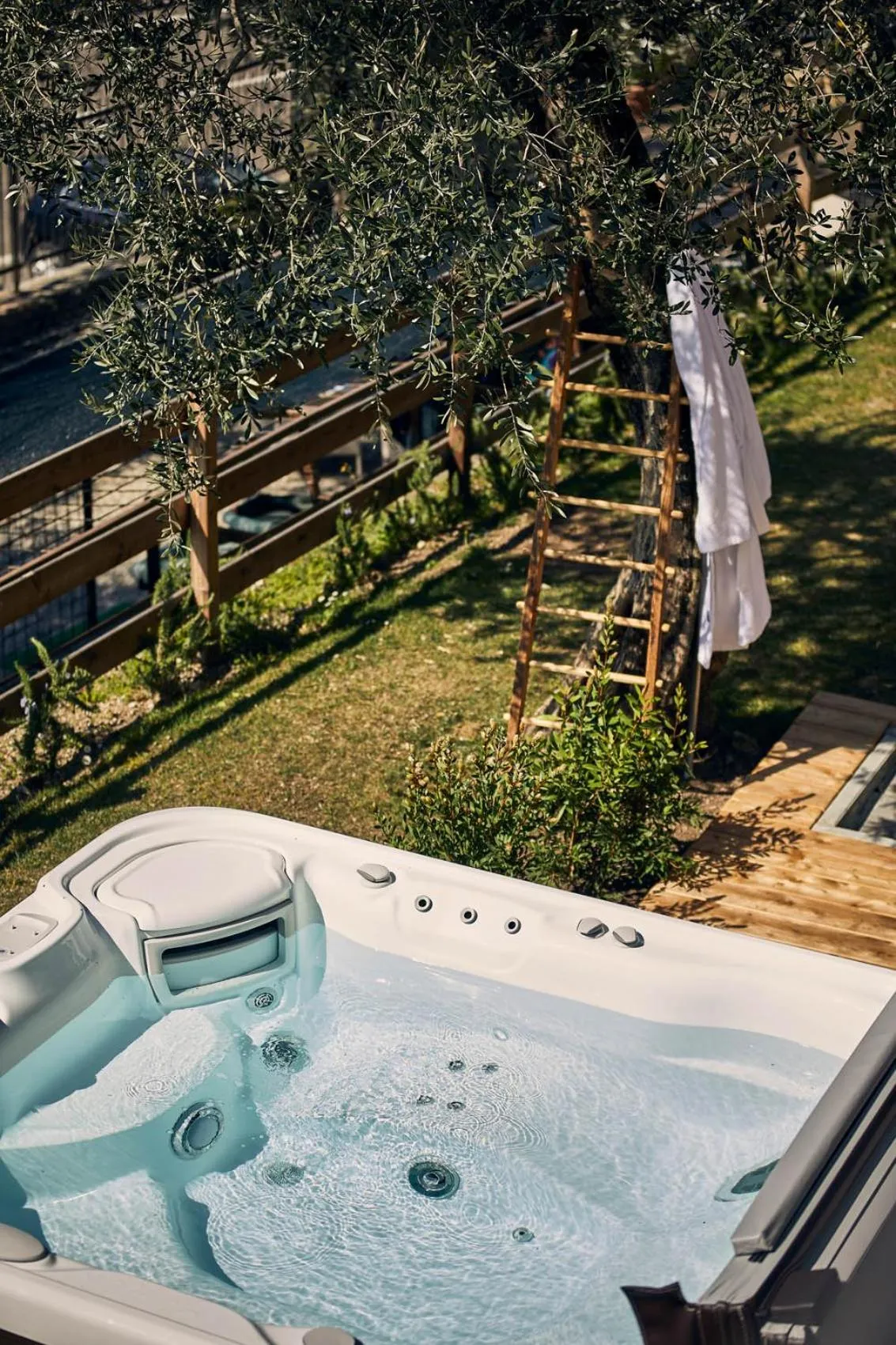 Garden in Hotel Paradiso Conca d'Oro