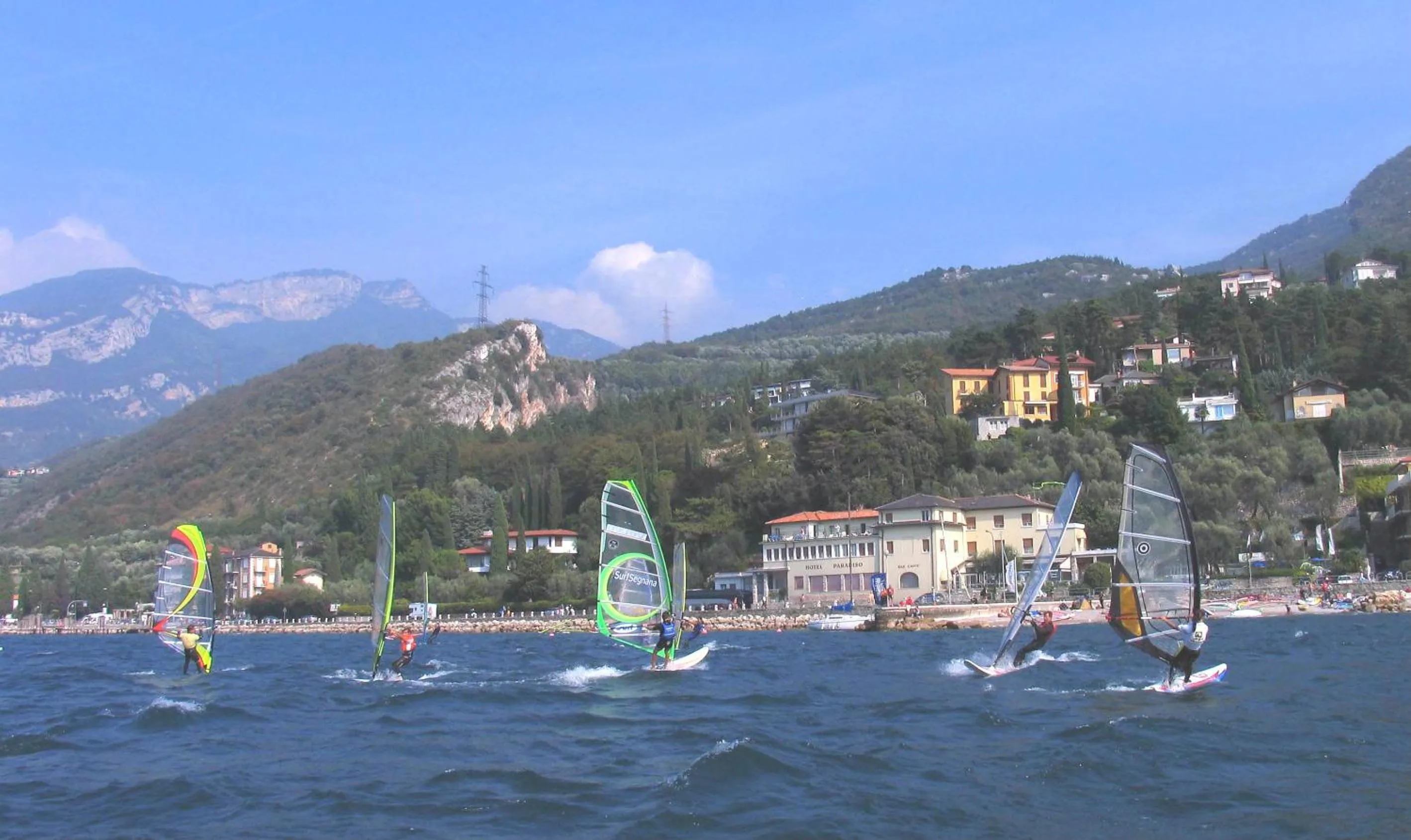 Windsurfing in Hotel Paradiso Conca d'Oro