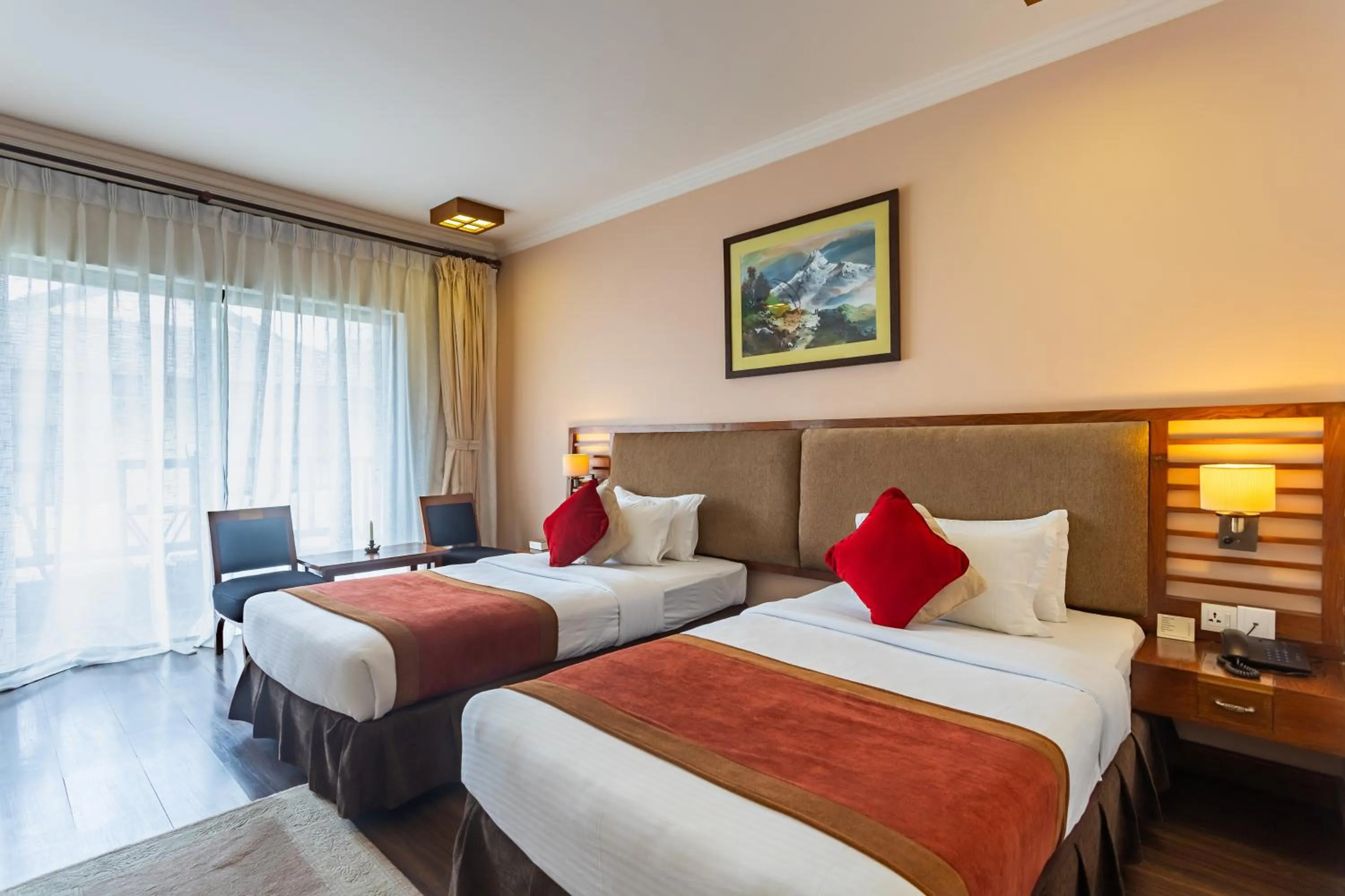 Photo of the whole room, Bed in Atithi Resort & Spa