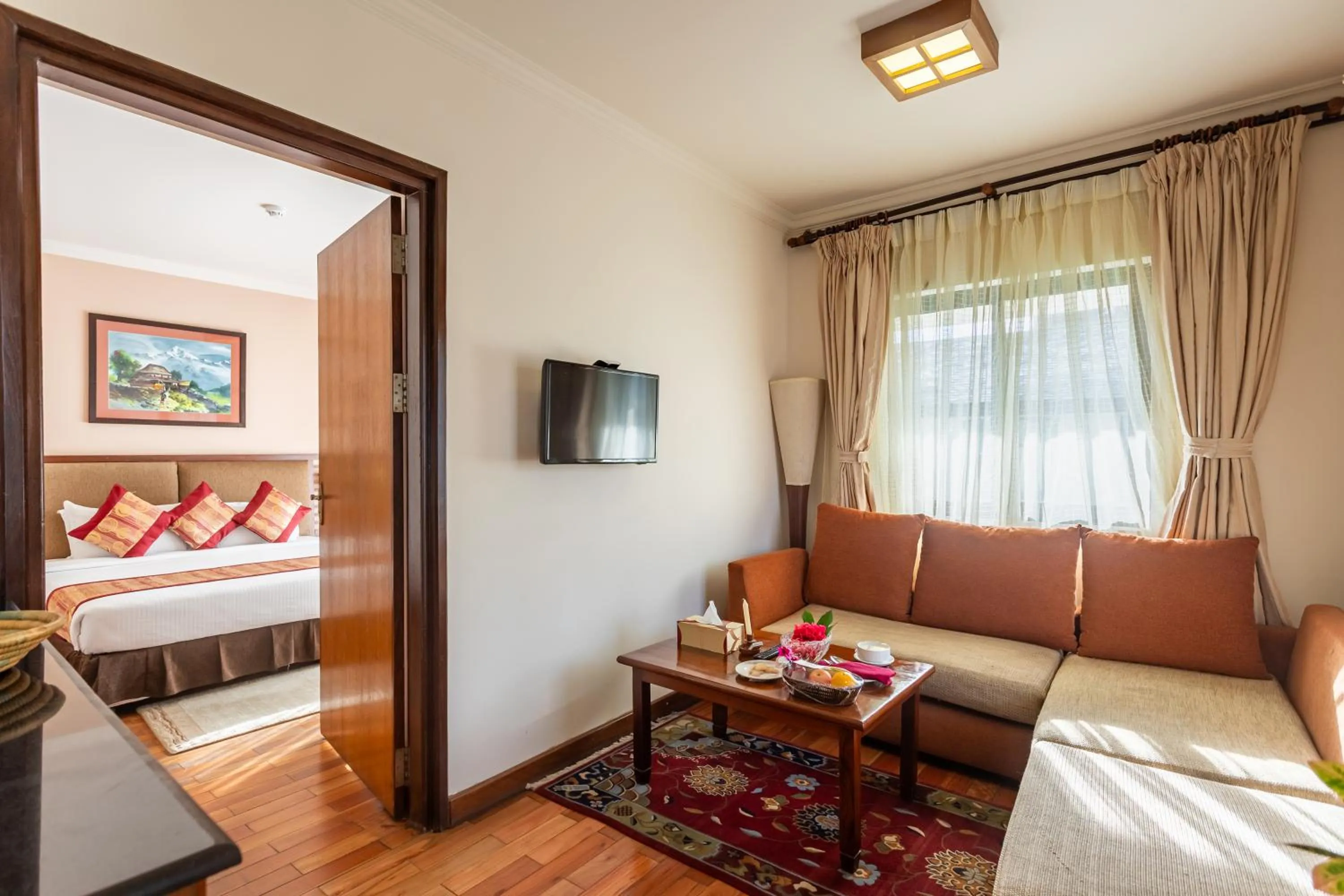 Photo of the whole room, Bed in Atithi Resort & Spa