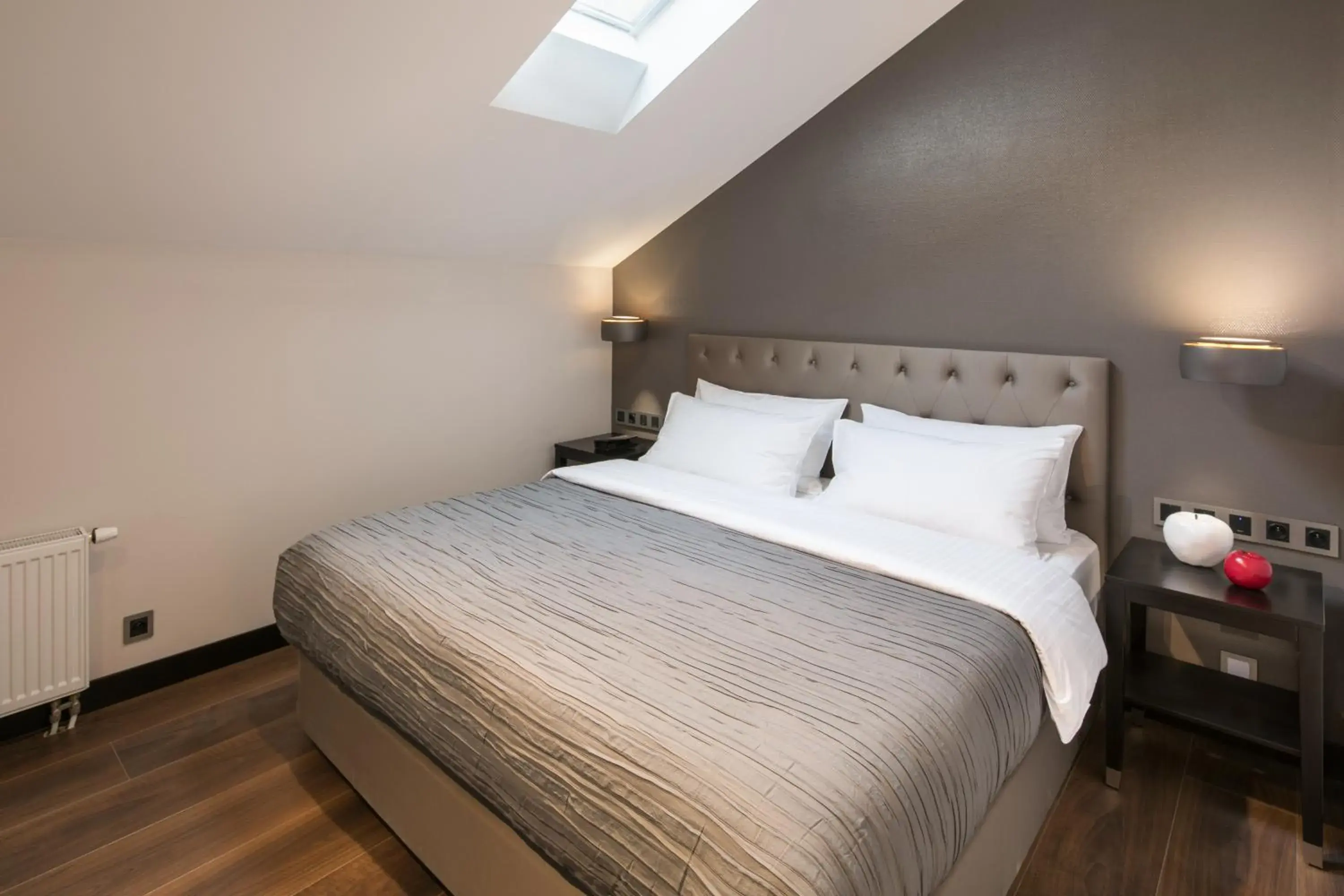 Bed in Quentin Prague Hotel Bed in Quentin Prague Hotel