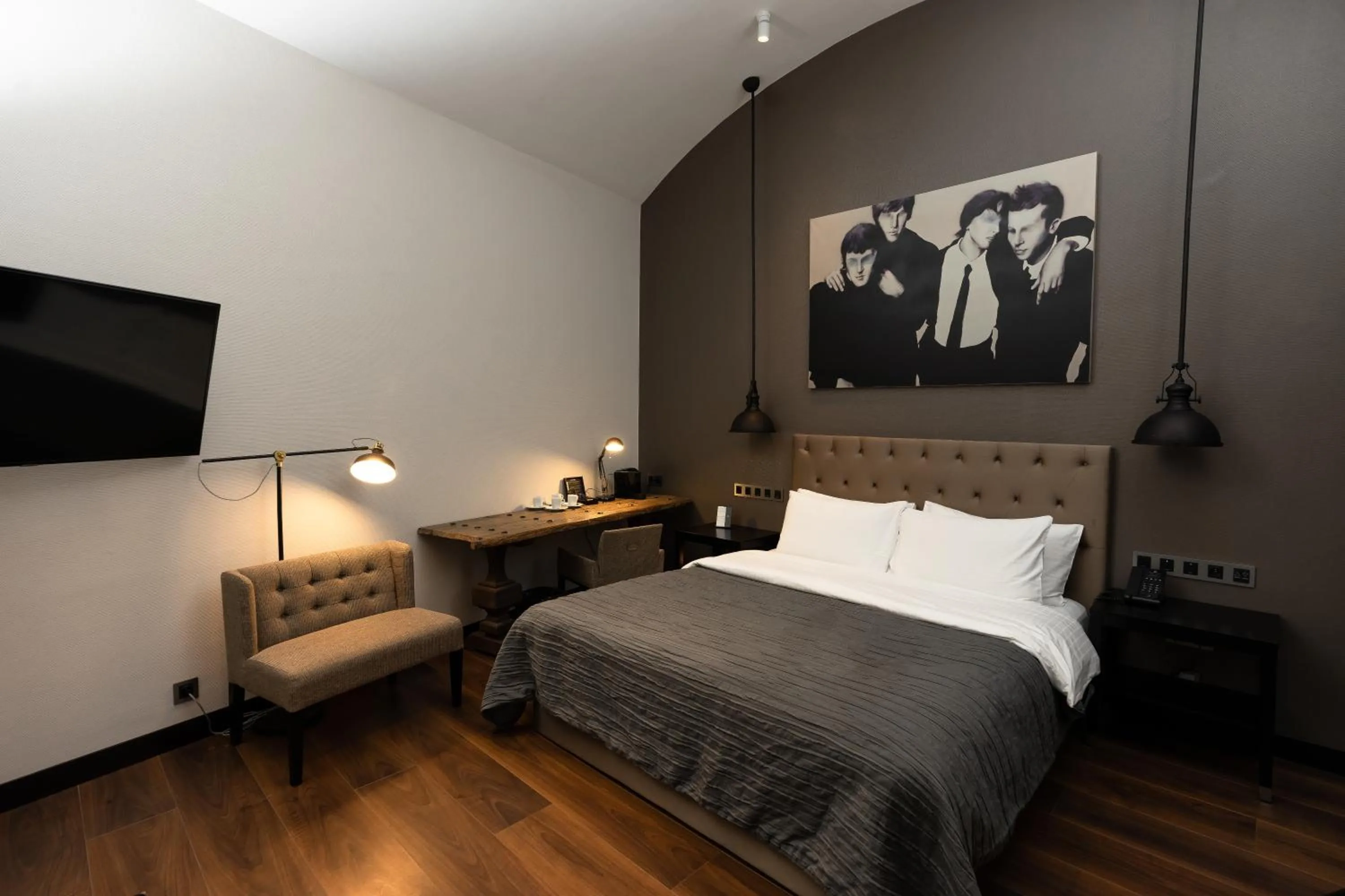 Bedroom, Bed in Quentin Prague Hotel