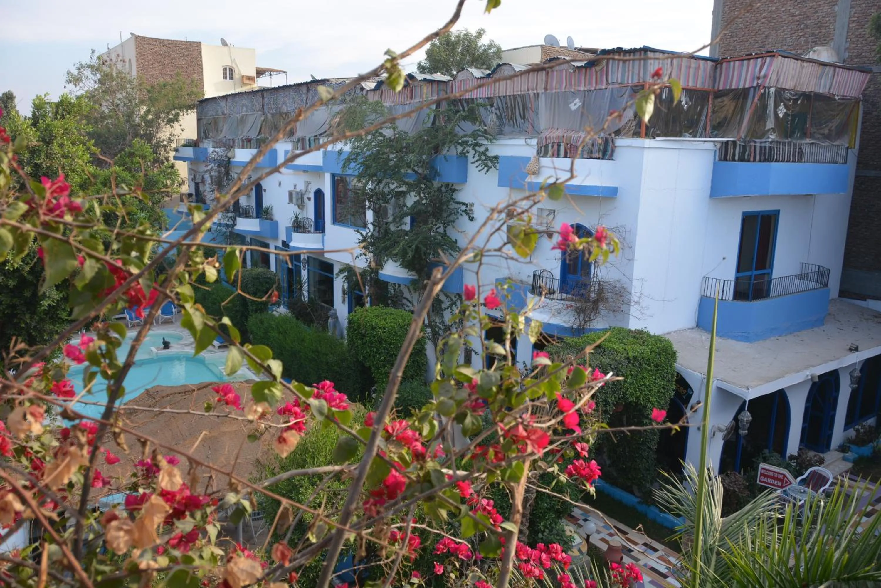 Garden view in El Gezira Garden Hotel Luxor