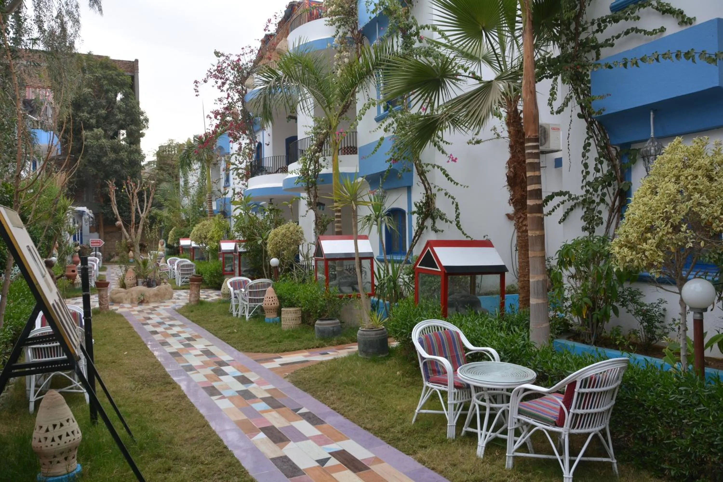 Garden in El Gezira Garden Hotel Luxor
