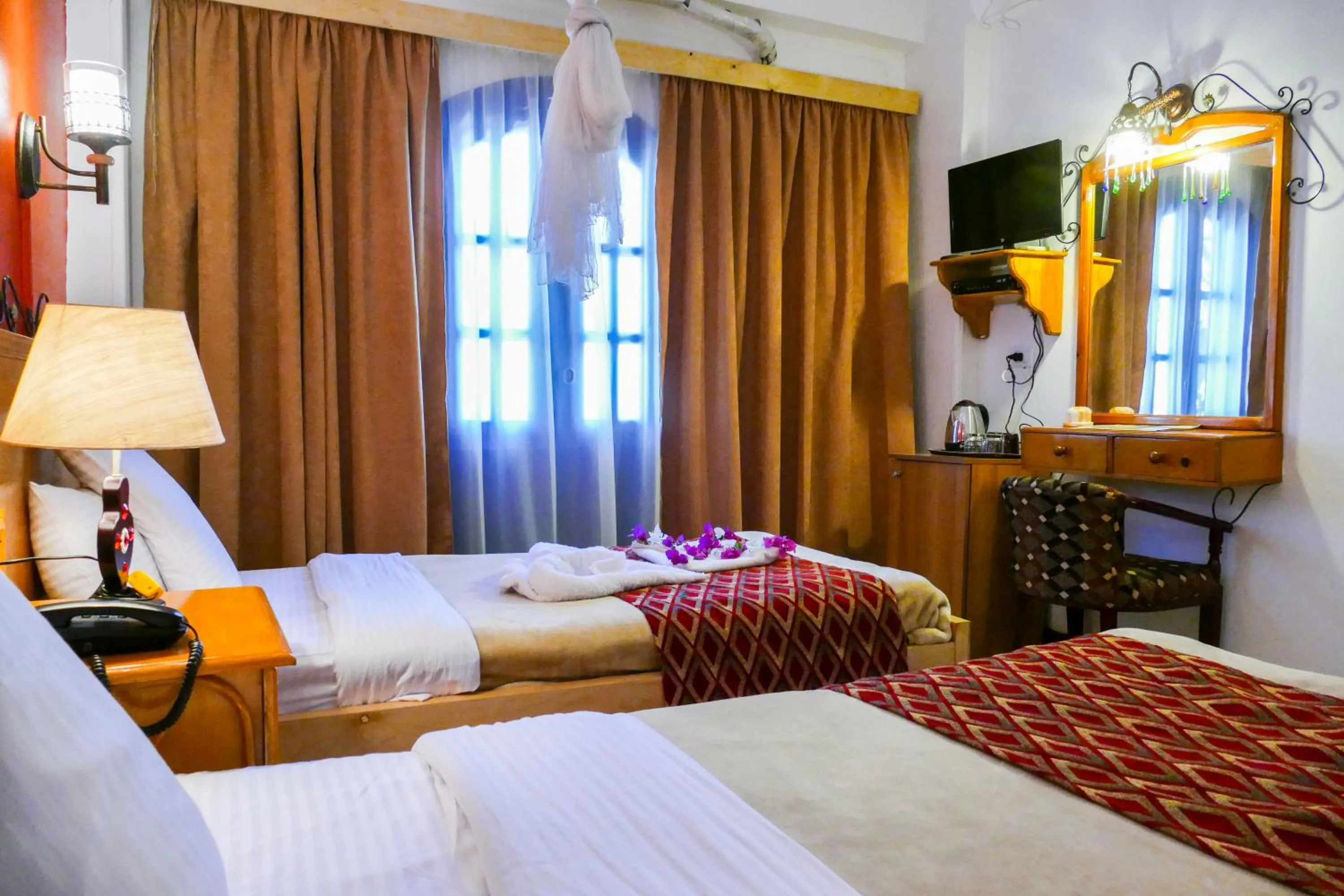 Bed in El Gezira Garden Hotel Luxor