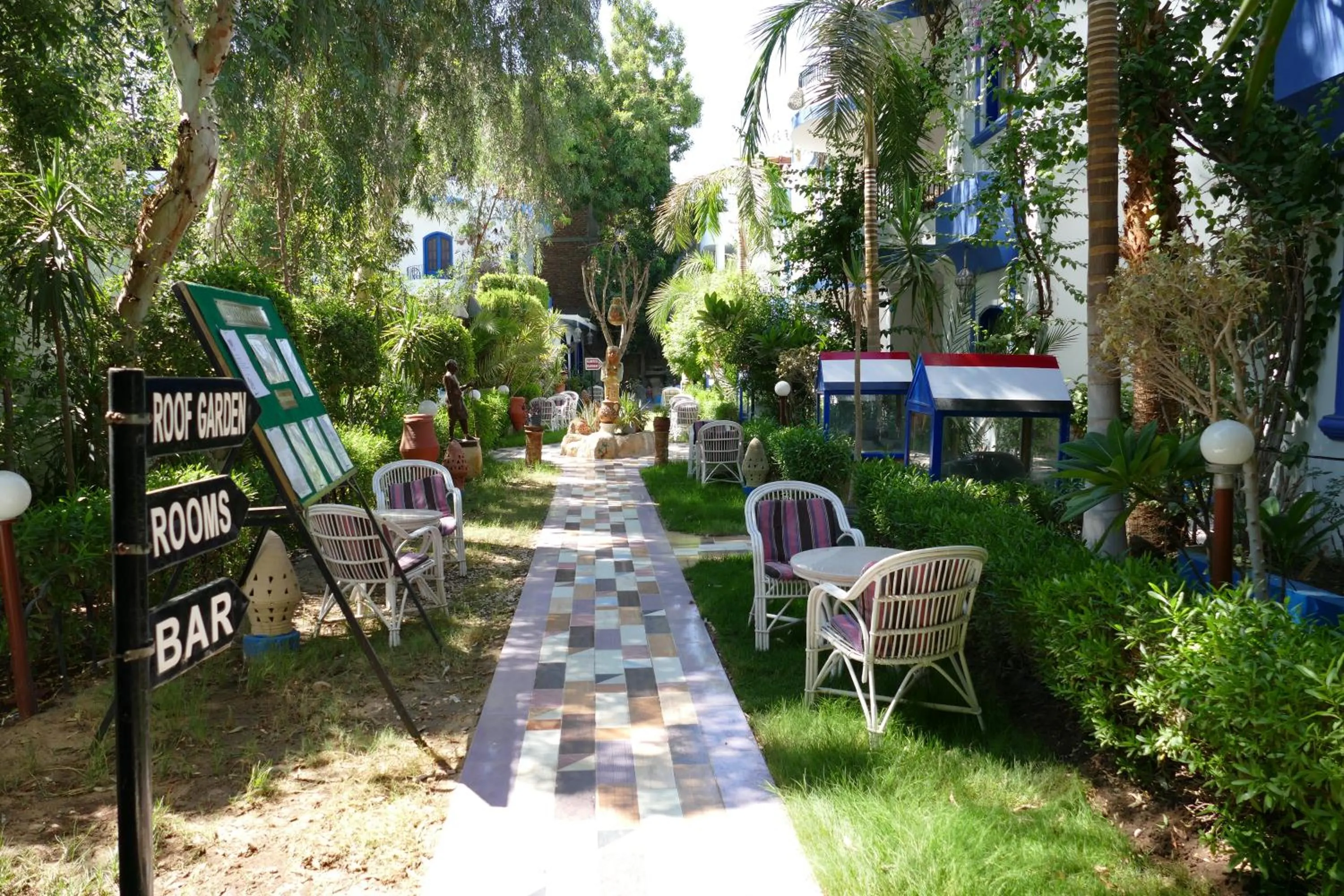 Property building in El Gezira Garden Hotel Luxor