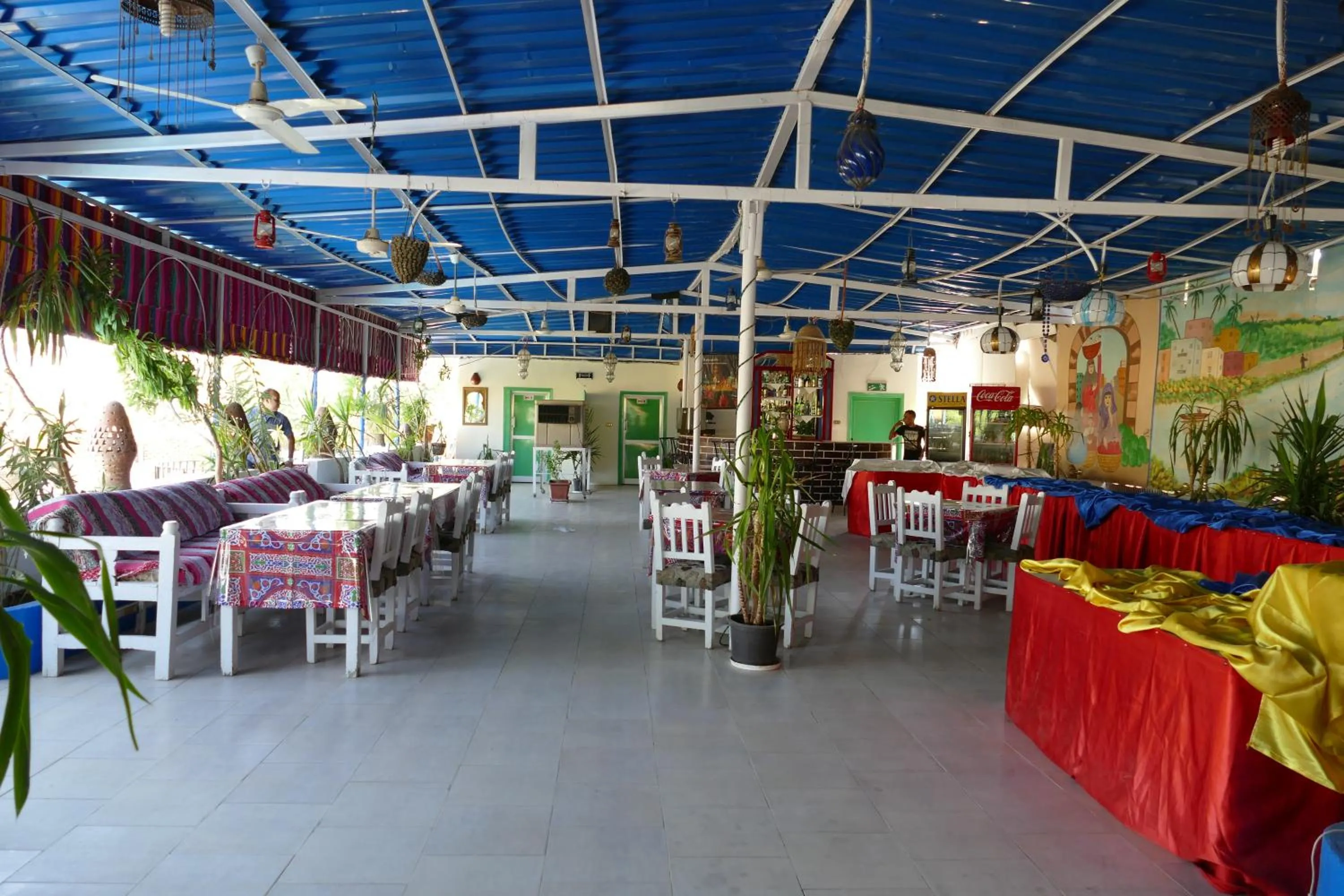 Restaurant/places to eat in El Gezira Garden Hotel Luxor