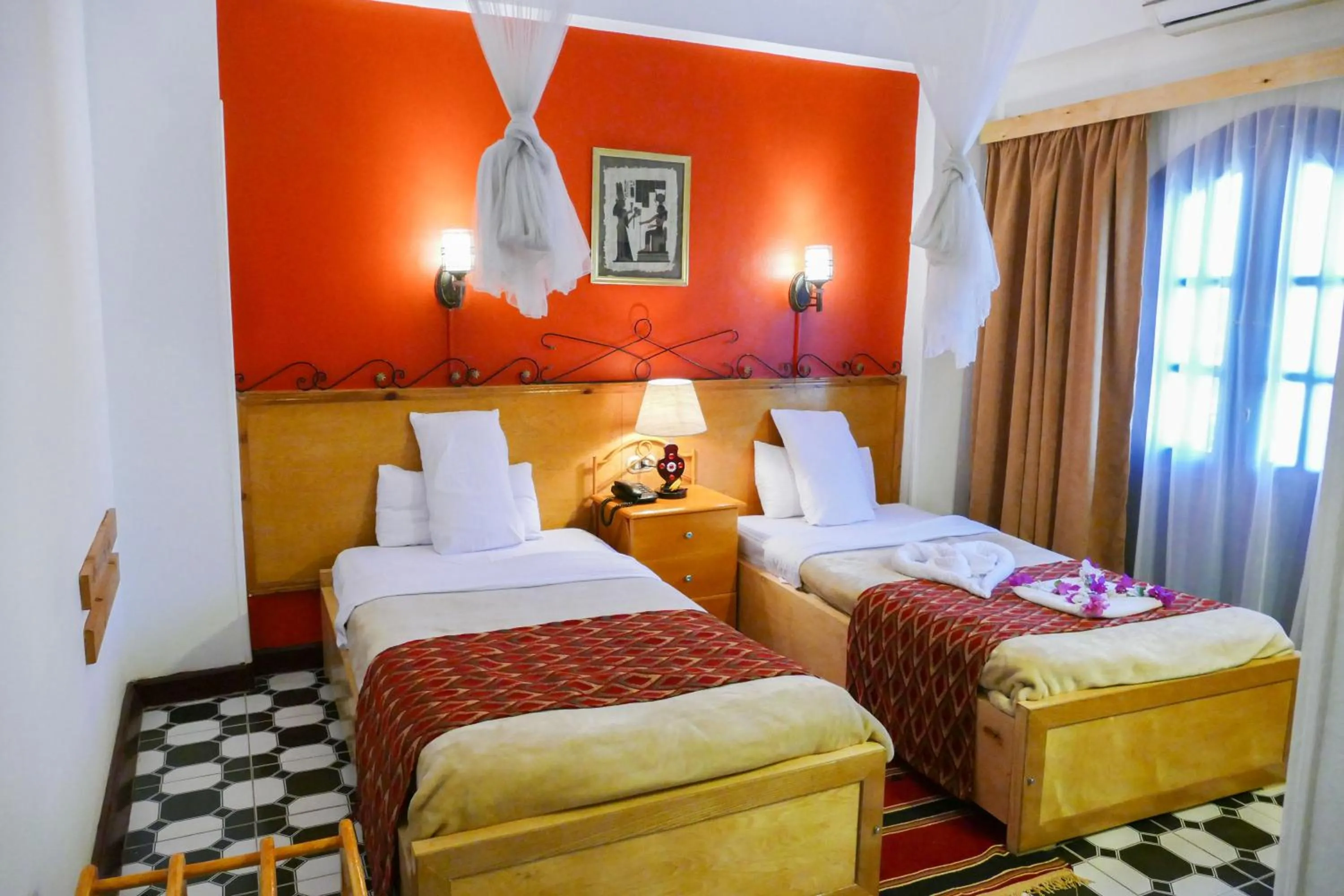 Photo of the whole room, Bed in El Gezira Garden Hotel Luxor