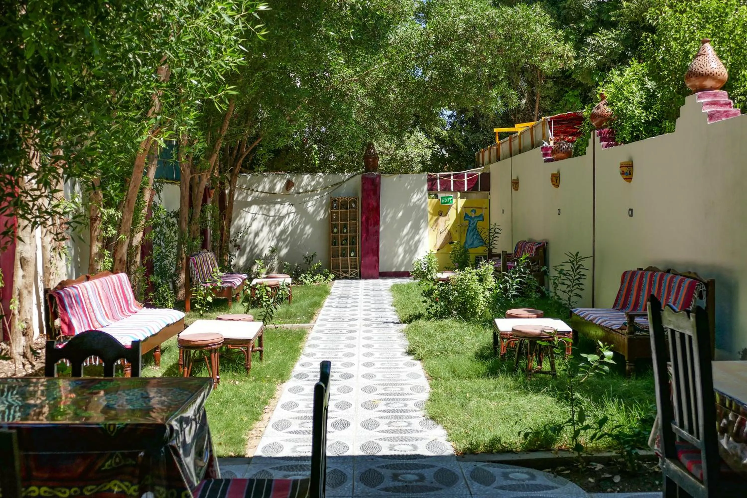 Garden in El Gezira Garden Hotel Luxor