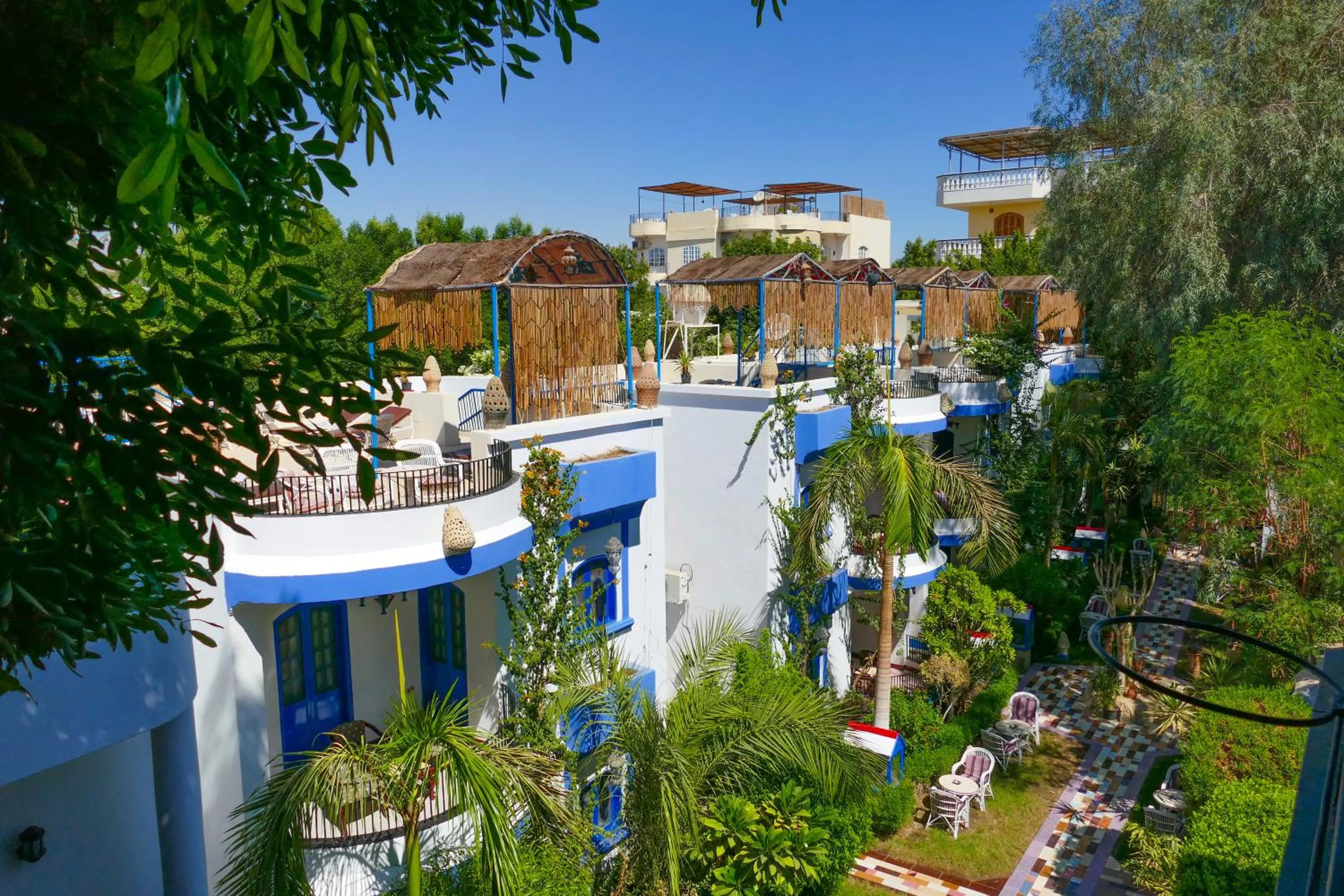 Property building in El Gezira Garden Hotel Luxor