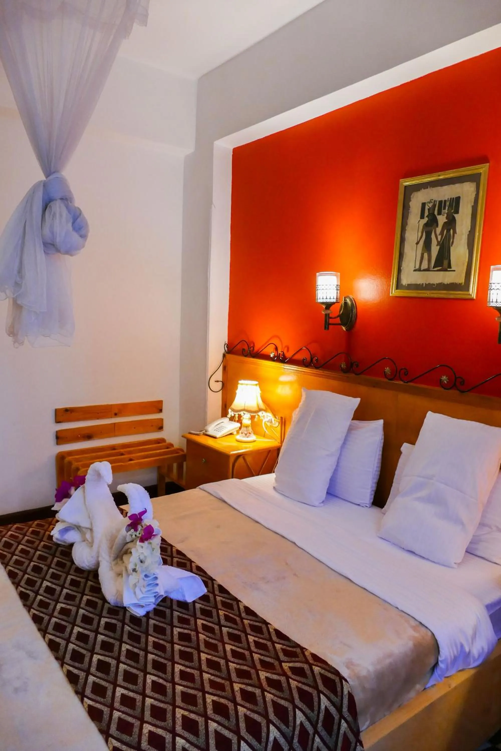 Bed in El Gezira Garden Hotel Luxor