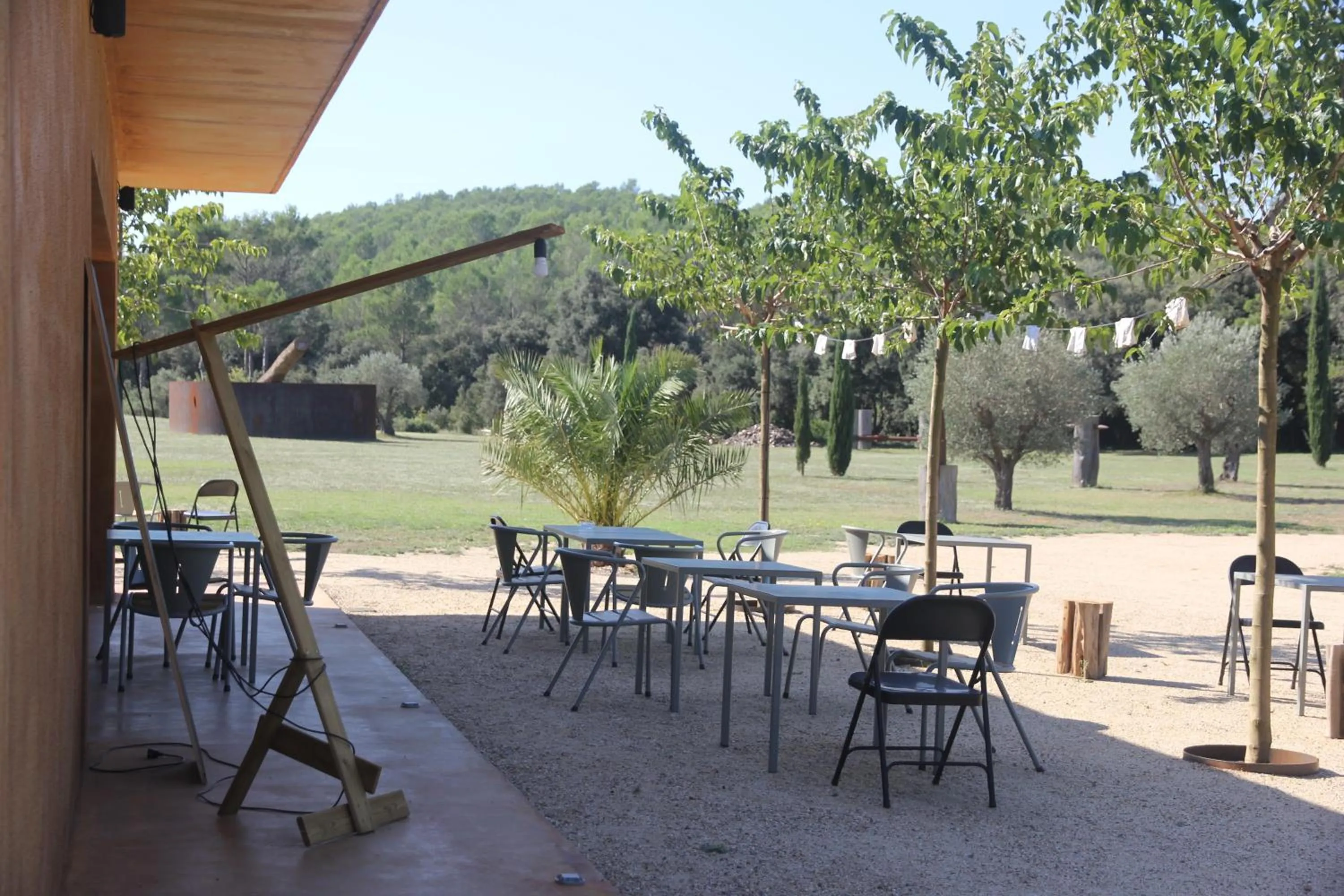 Patio in Hotel Fundació L'Olivar