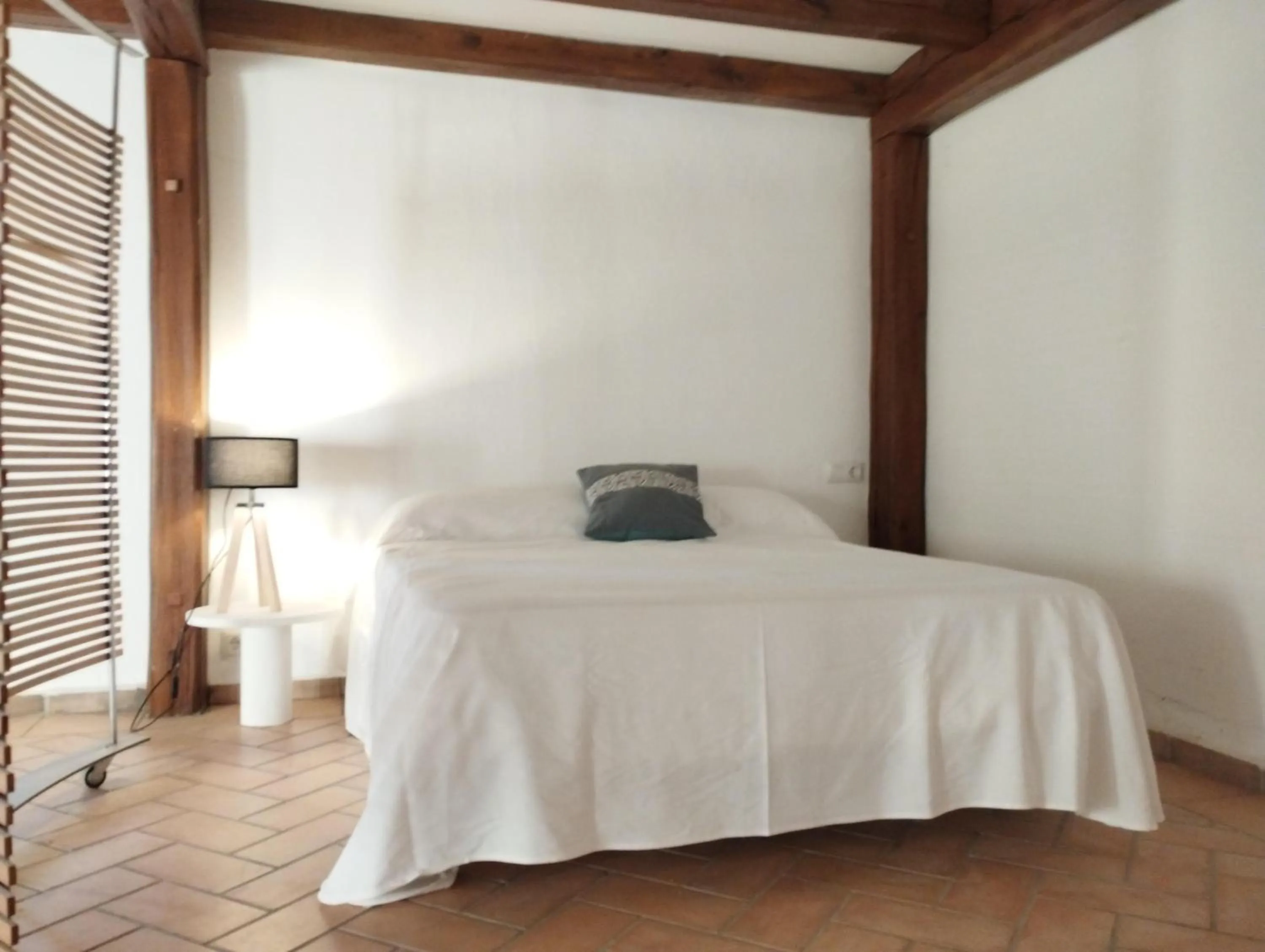 Bed in Hotel Fundació L'Olivar