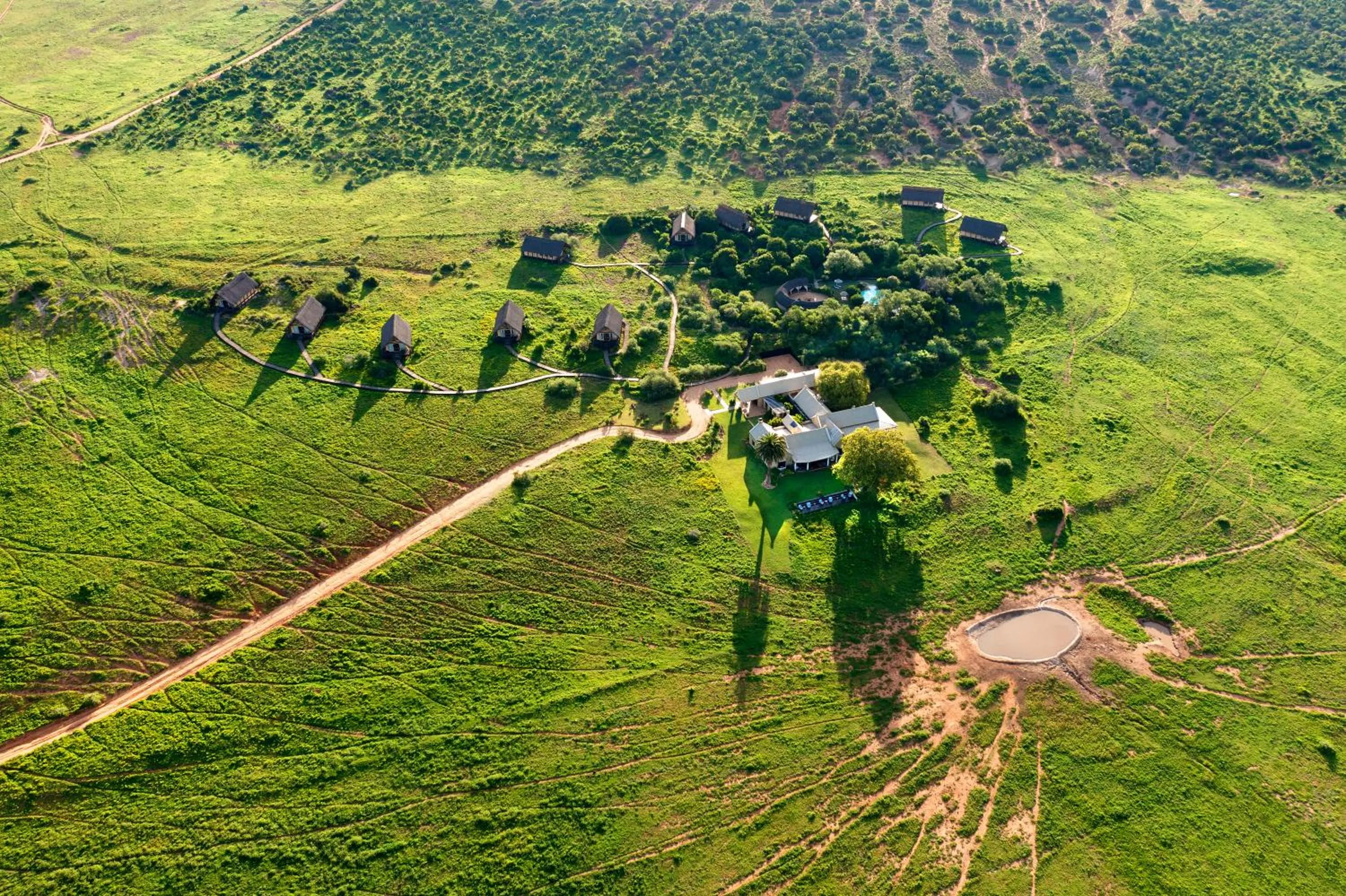 Natural landscape in Gorah Elephant Camp