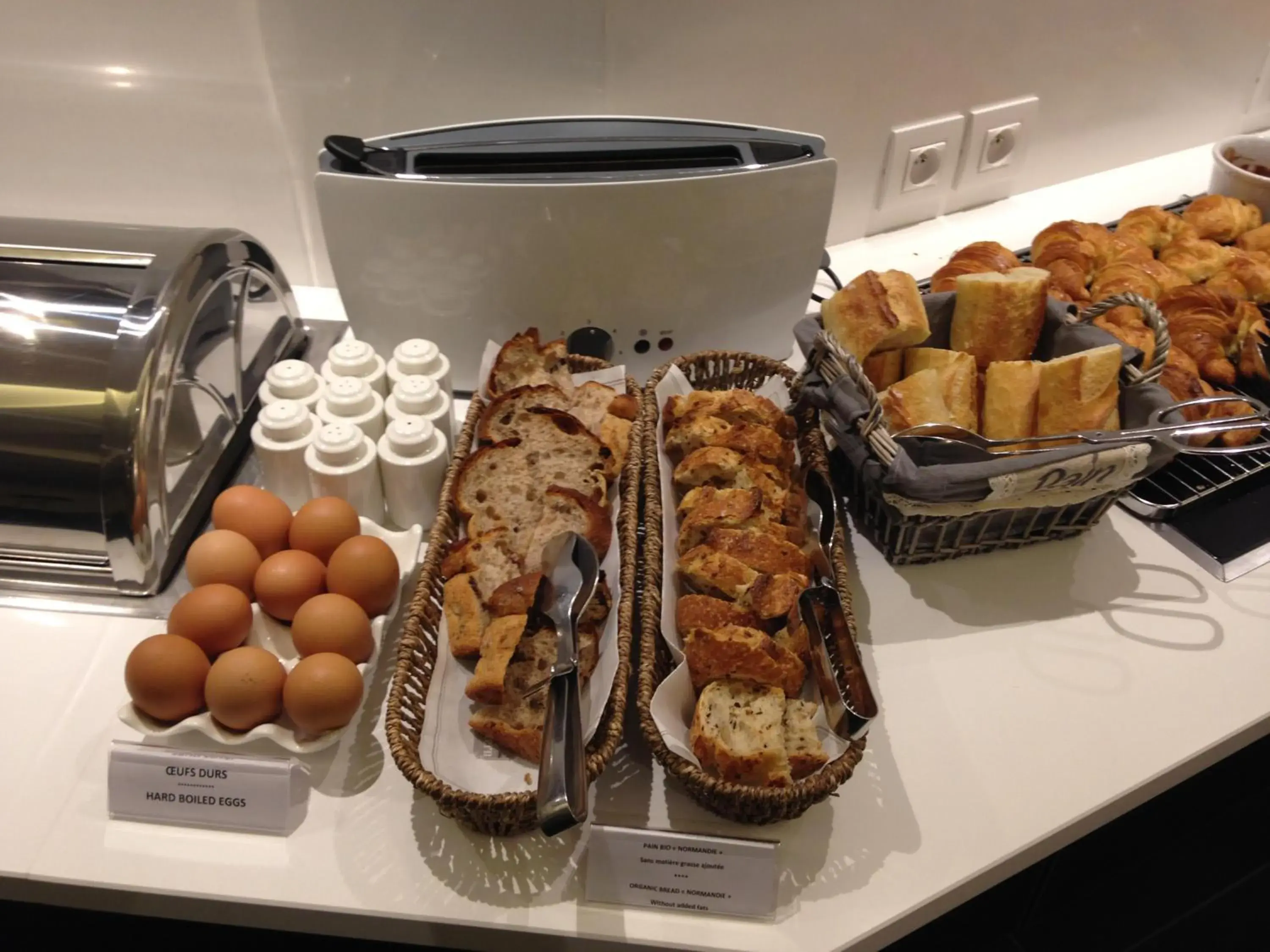 Buffet breakfast in Best Western Plus Le Moderne Buffet breakfast in Best Western Plus Le Moderne