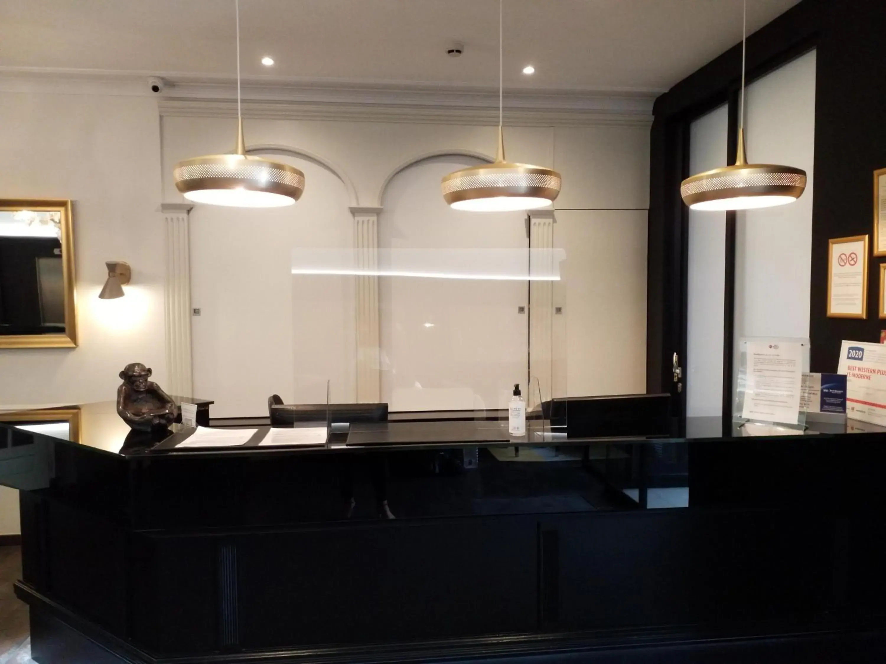 Lobby or reception in Best Western Plus Le Moderne Lobby or reception in Best Western Plus Le Moderne