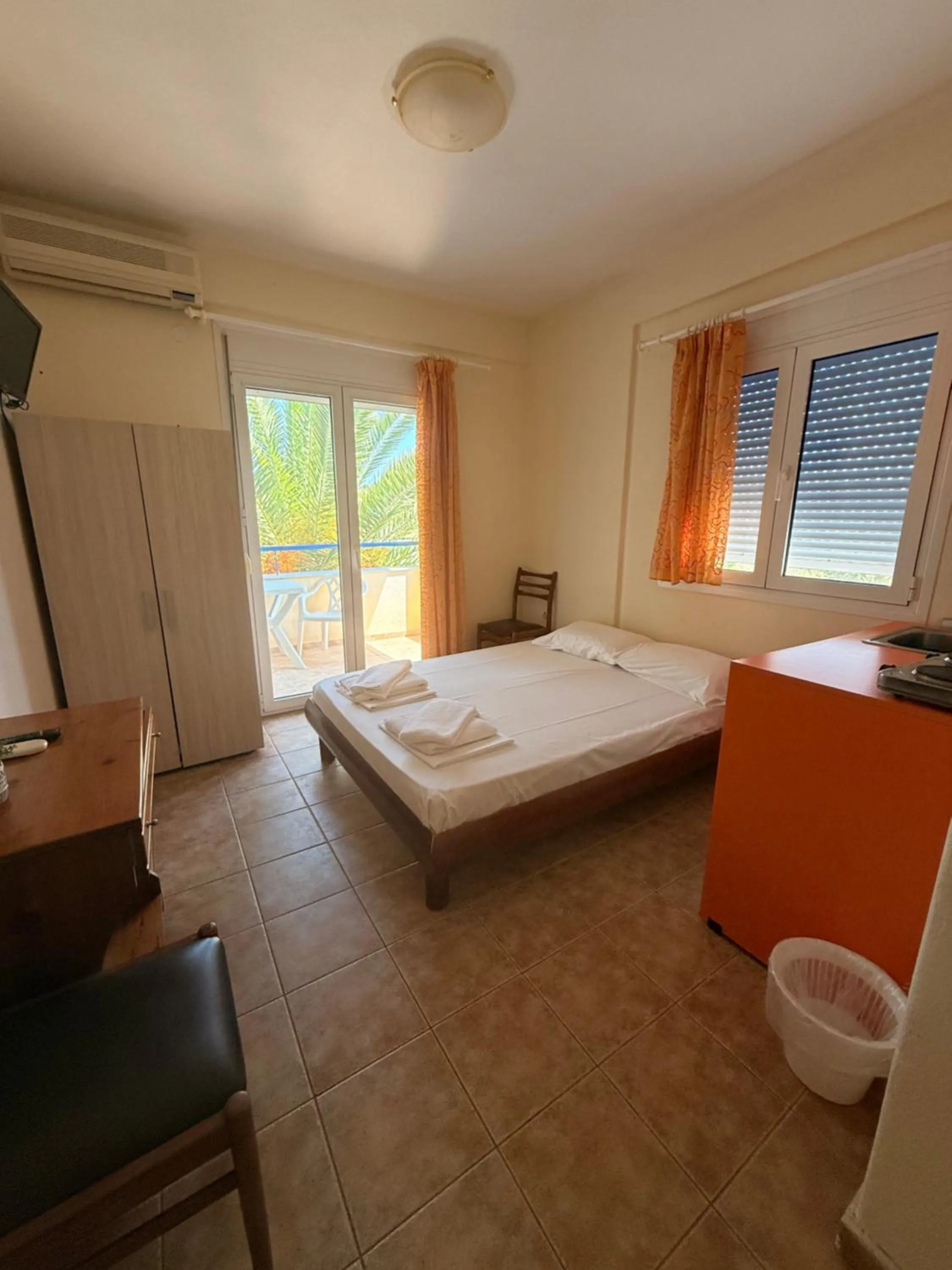 Bed in Hotel Giorgio