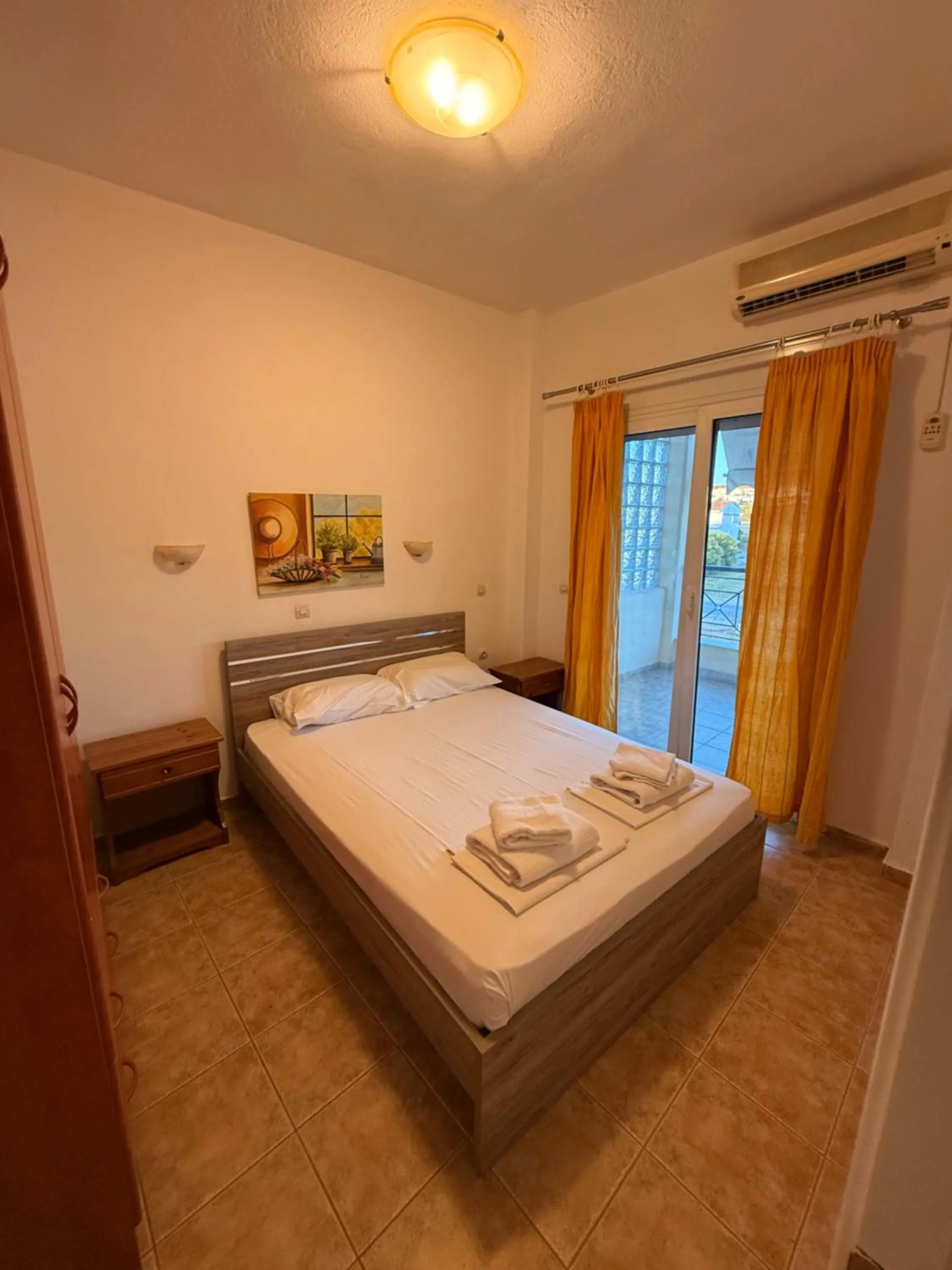 Bed in Hotel Giorgio