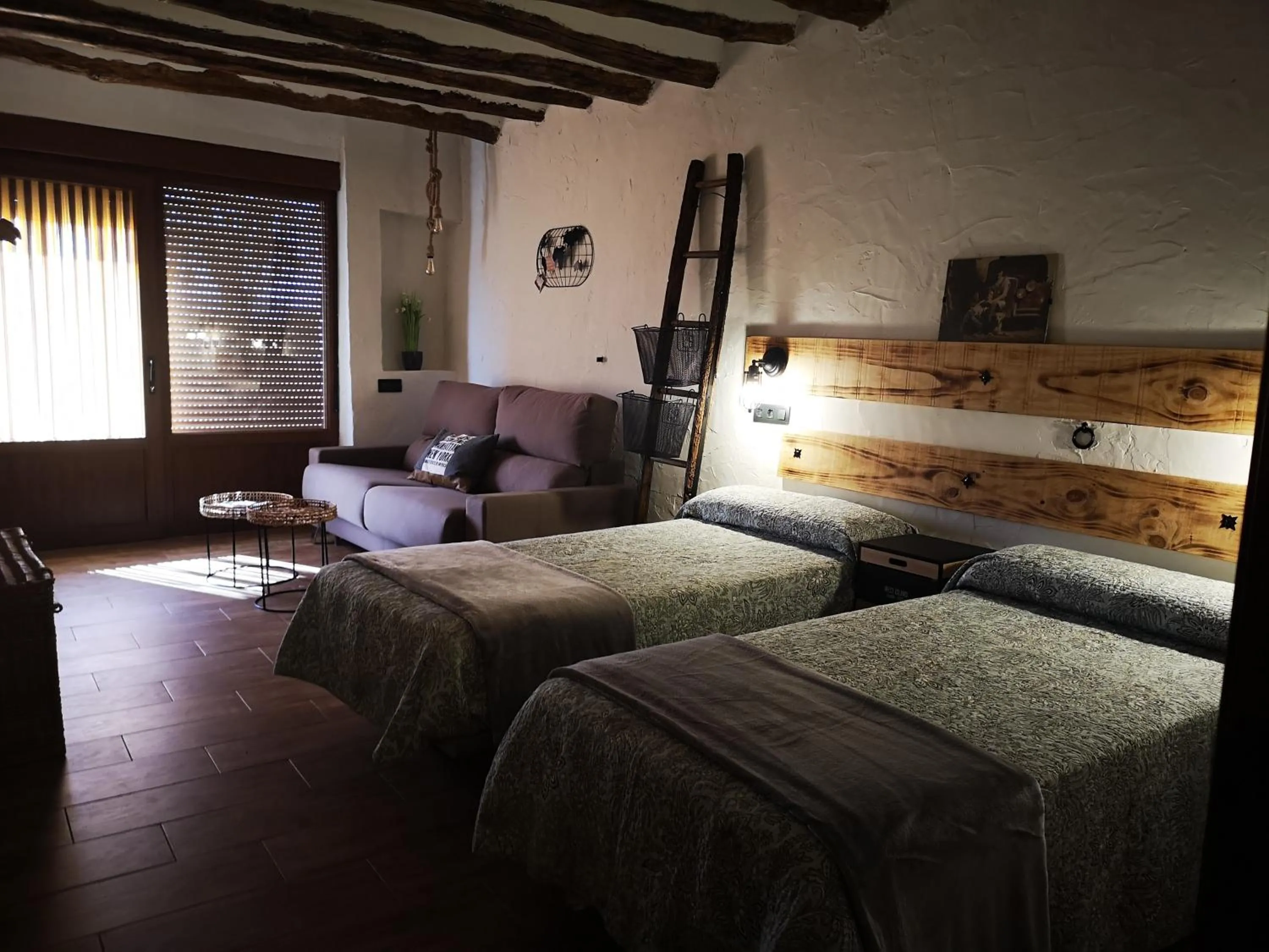 Bed in Casa Rural El Llano Quintanilla
