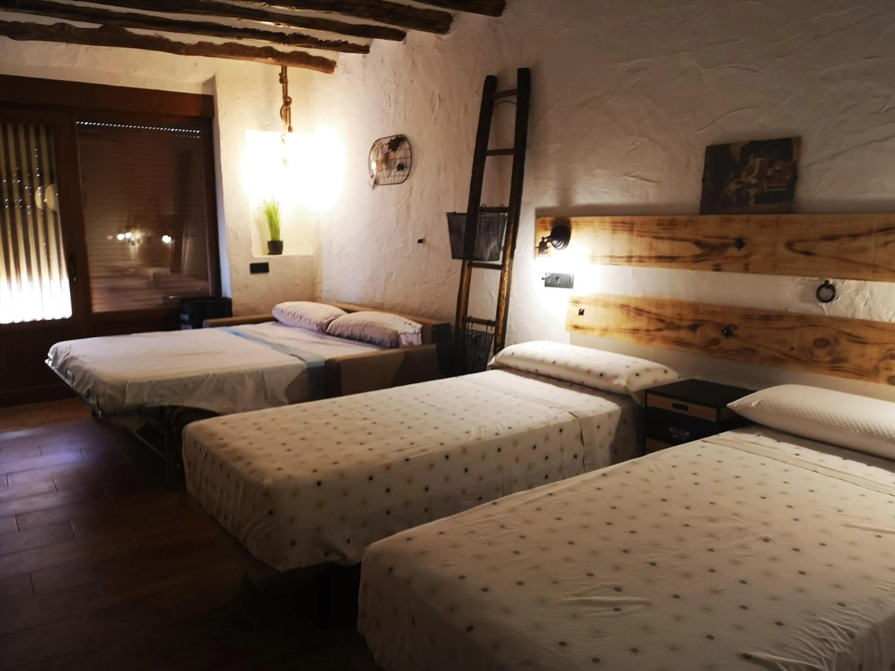 Bed in Casa Rural El Llano Quintanilla