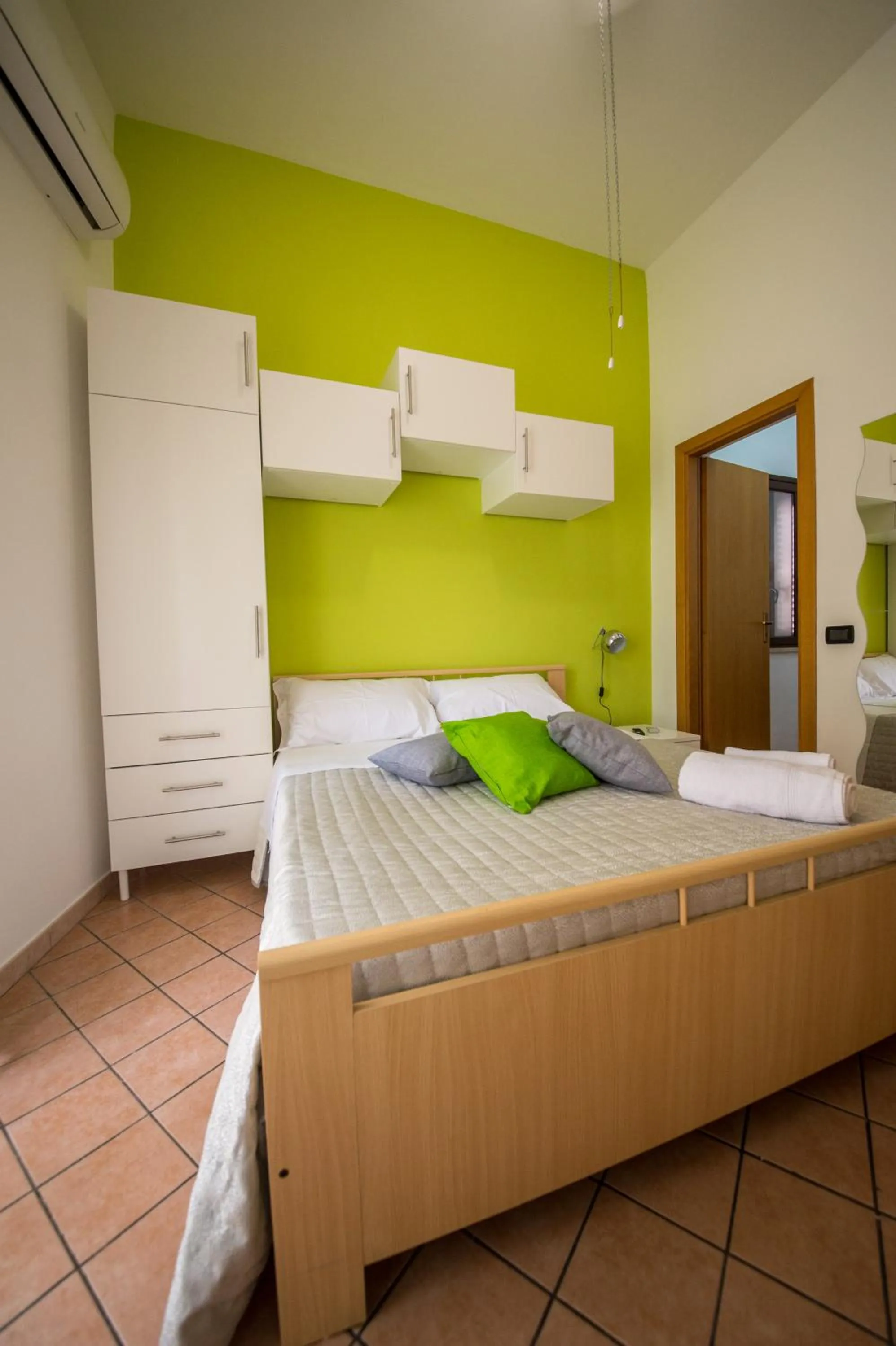 Bed in 'A Cumerdia - Casa Vacanze