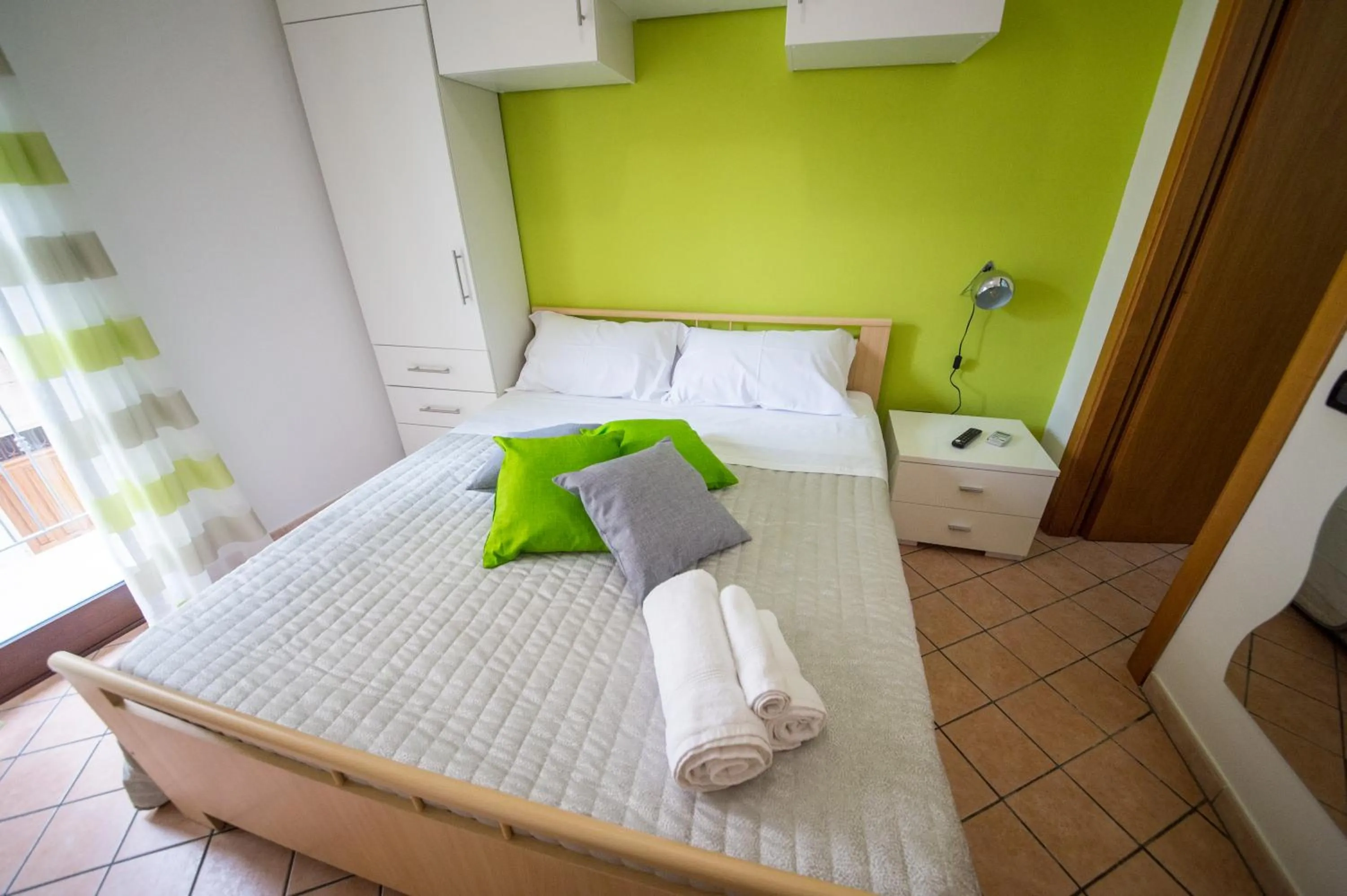 Bed in 'A Cumerdia - Casa Vacanze