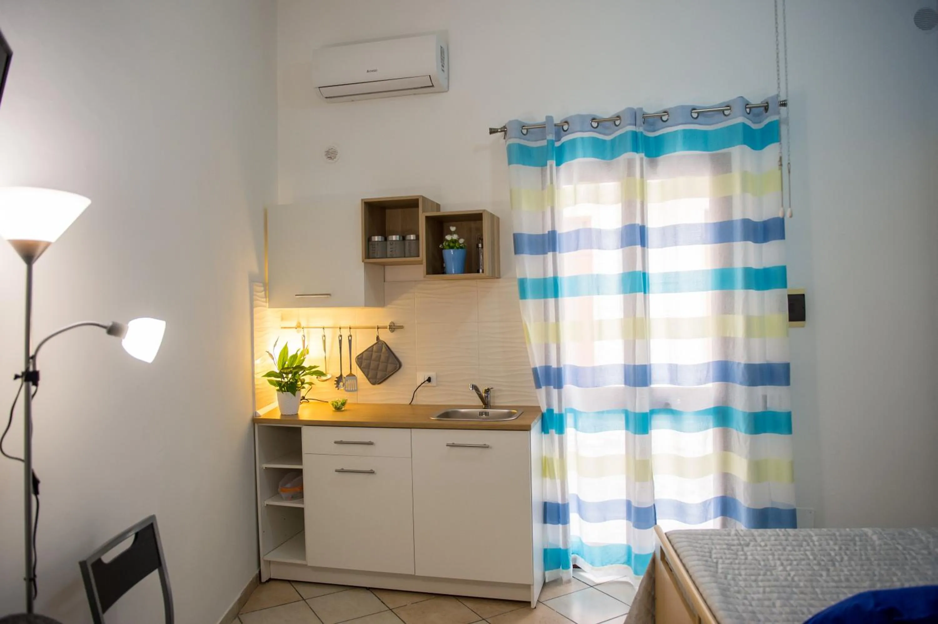 Bed in 'A Cumerdia - Casa Vacanze