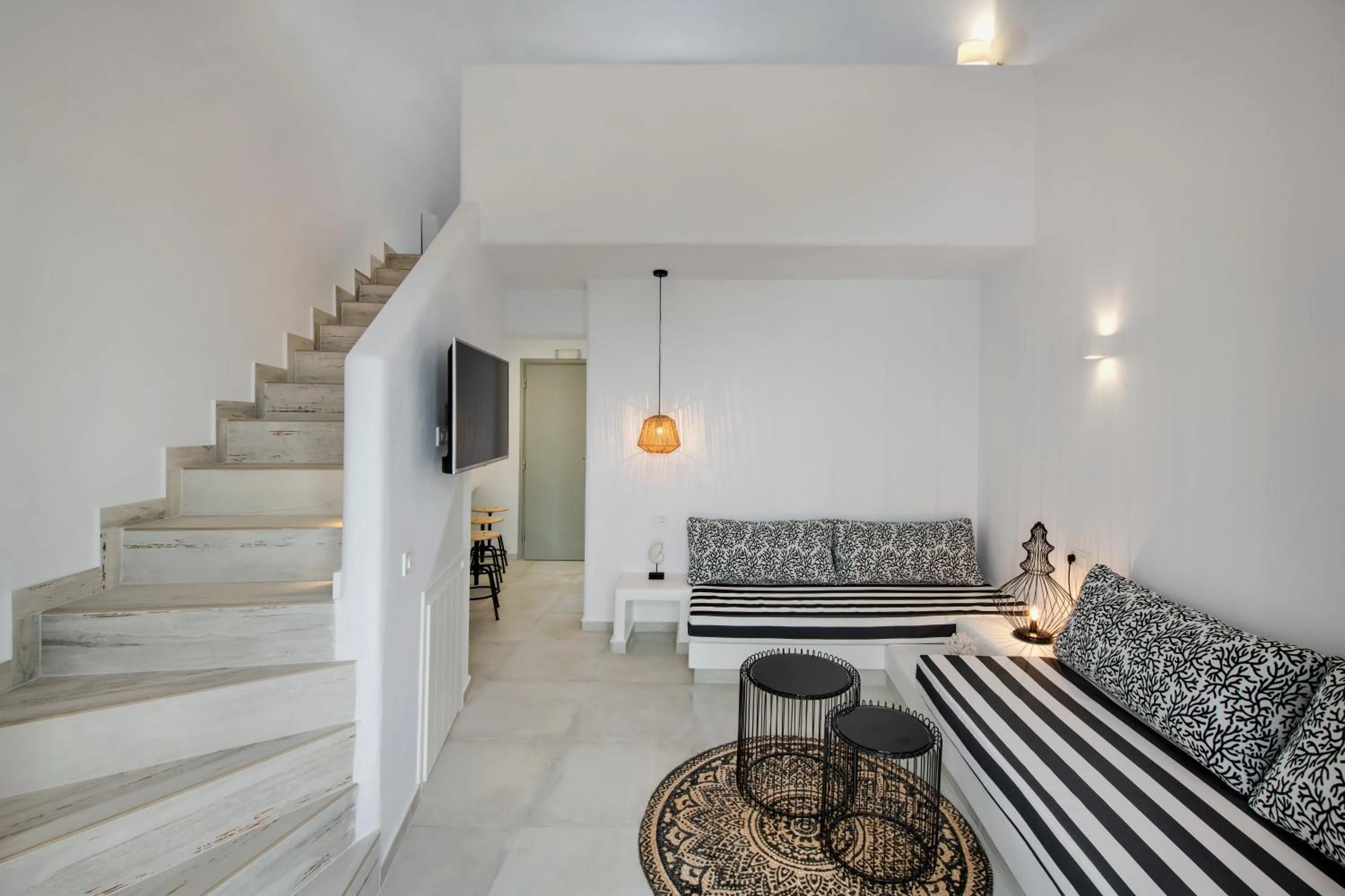 Living room in Seven Suites