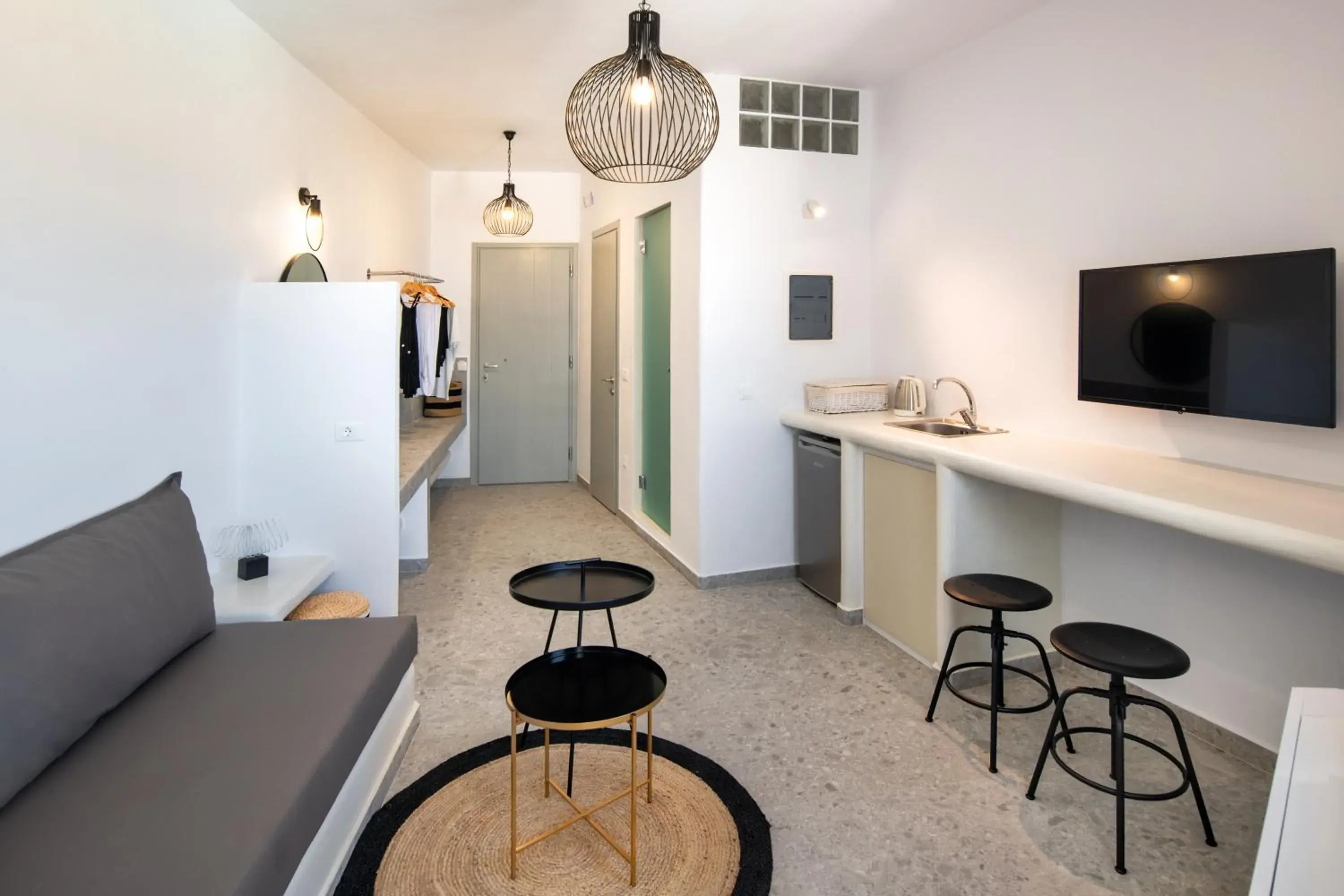 Living room in Seven Suites Living room in Seven Suites