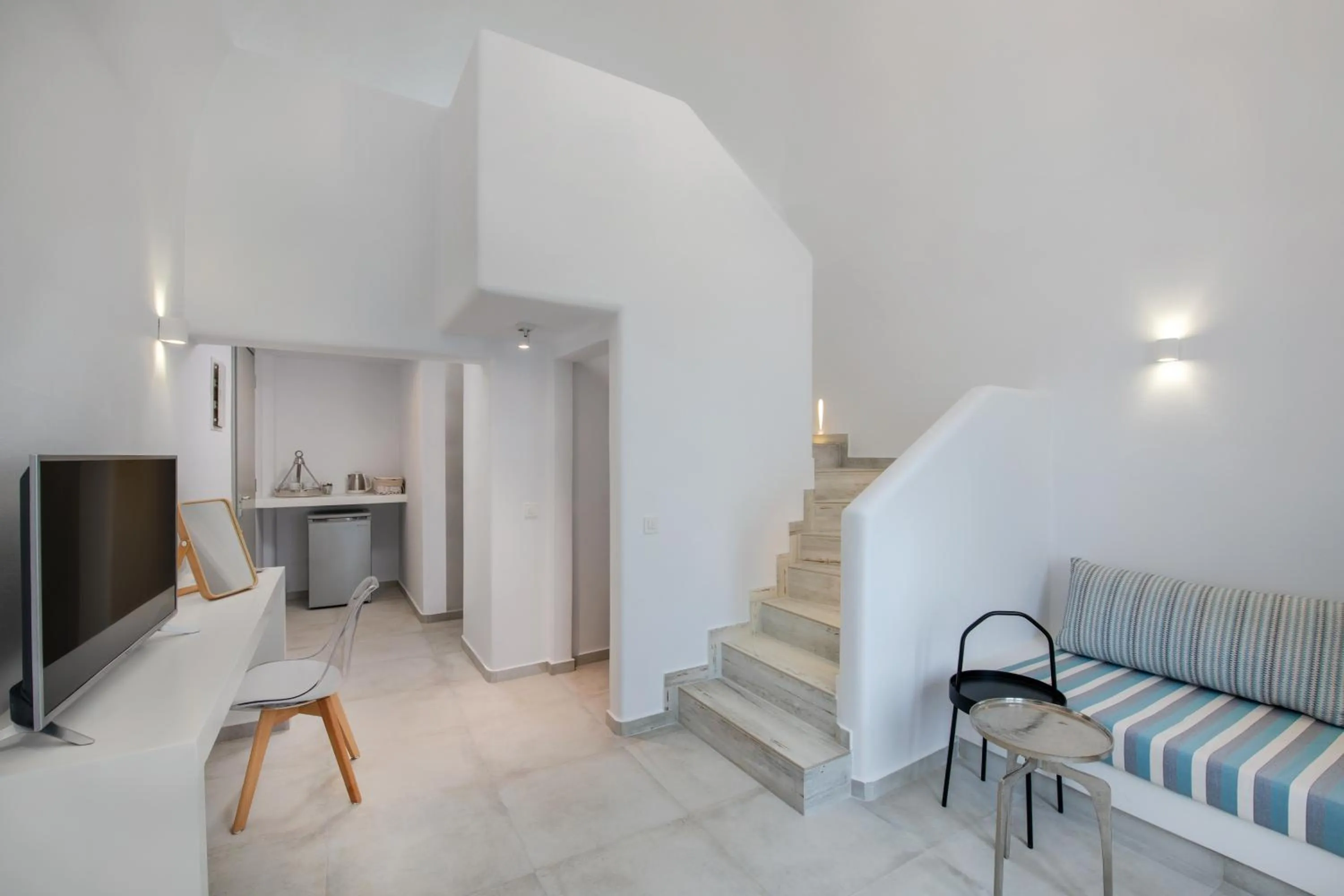 Living room in Seven Suites