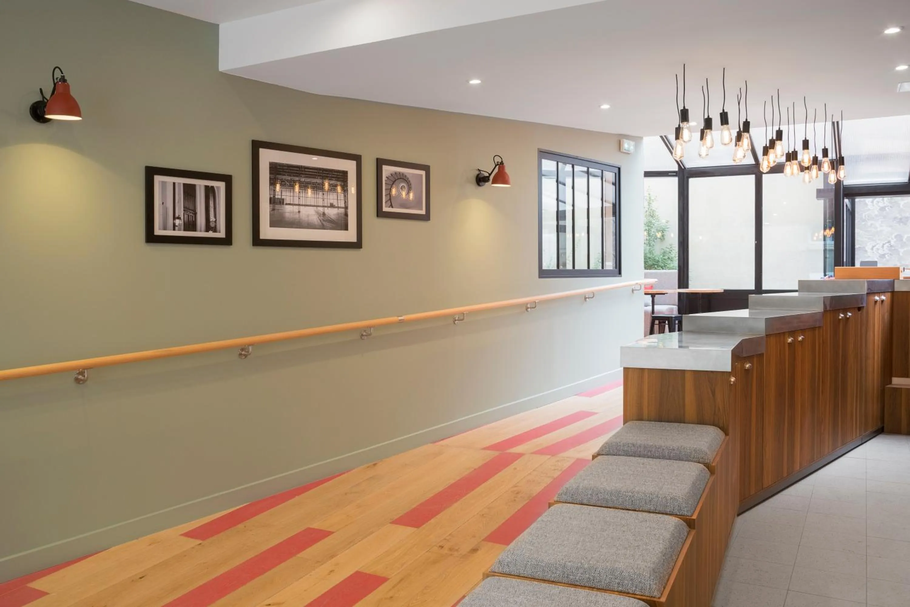 Lobby or reception in Hotel Izzy