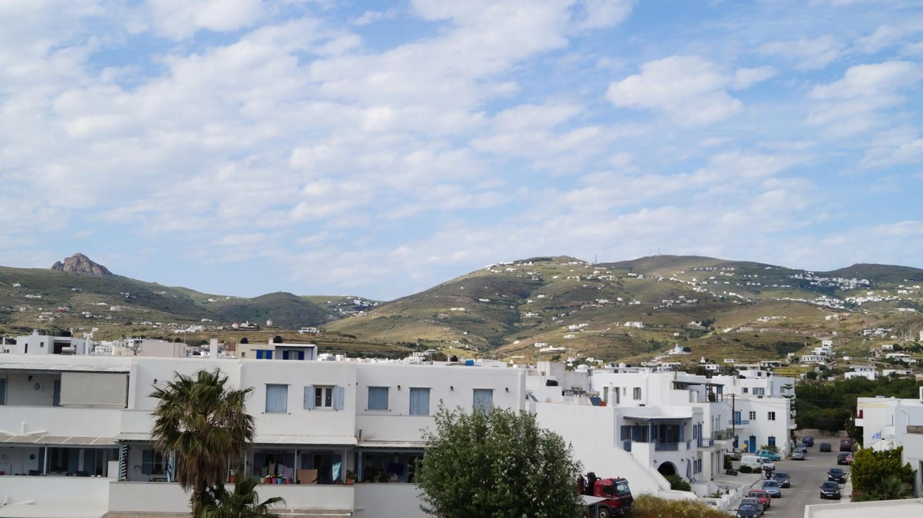 City view in Aeolos Bay Tinos