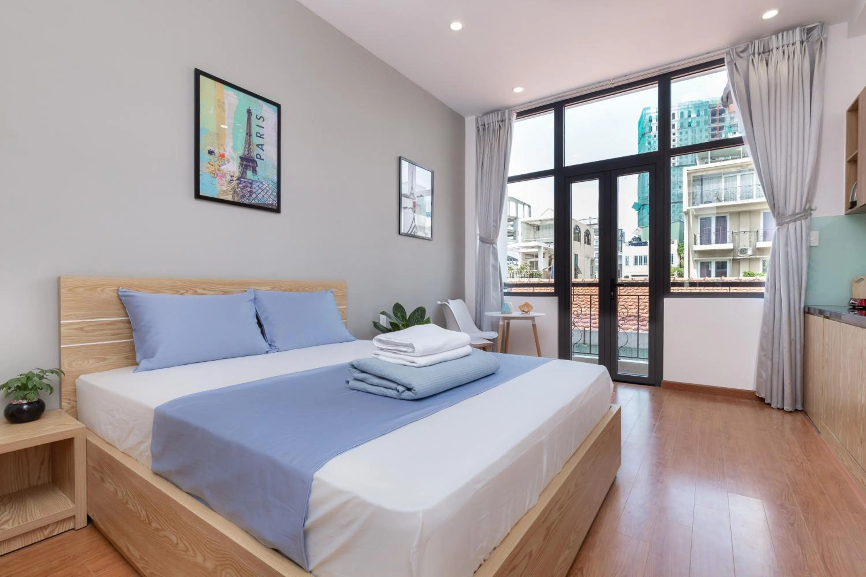 Bedroom, Bed in Cozrum Homes Lý Chính Thắng