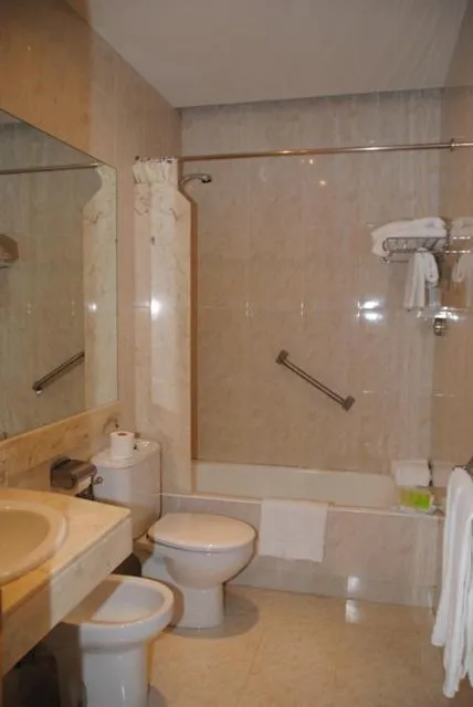 Bathroom in Pensión Alemana