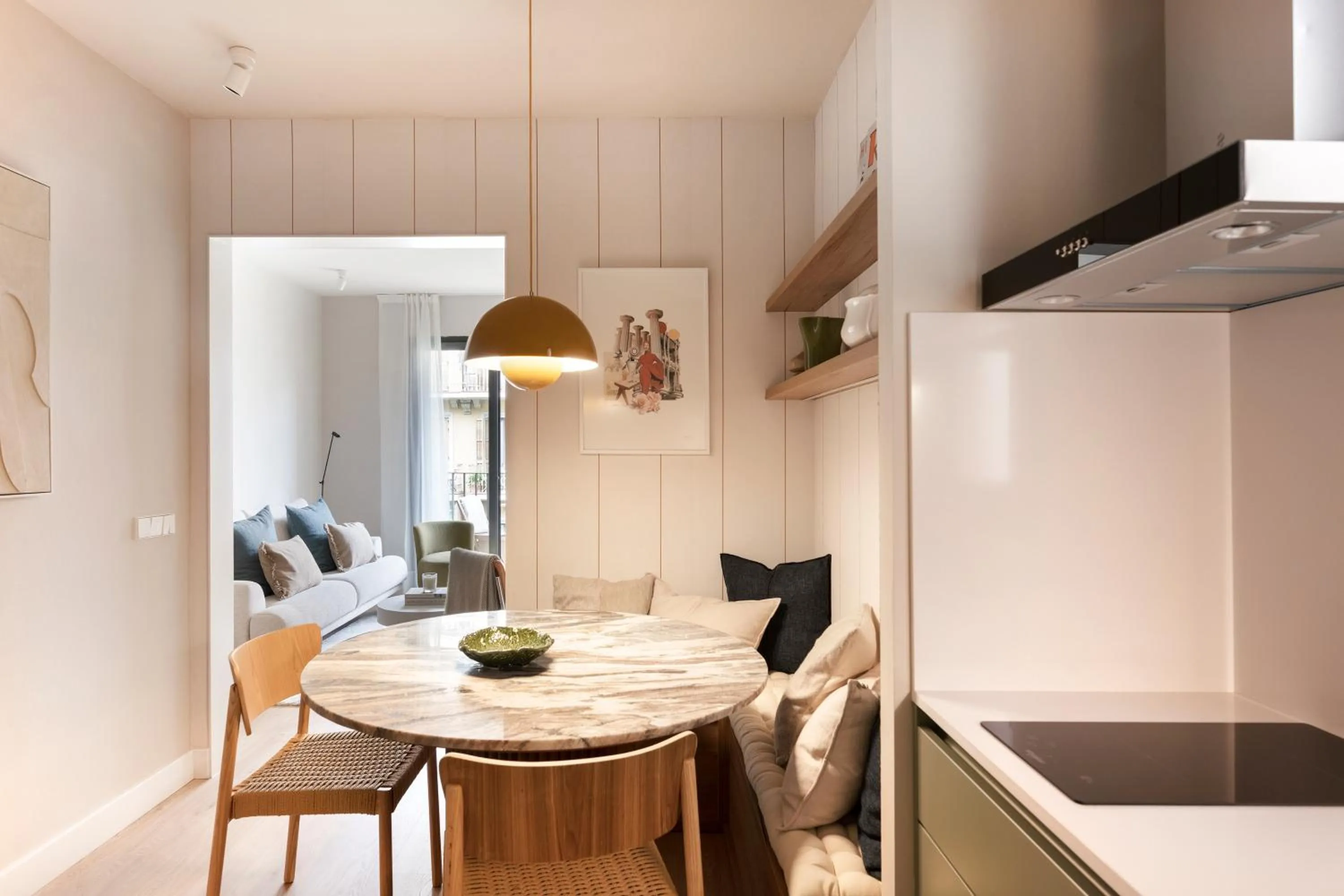 Dining area in C211 Barcelona - Simaba Group