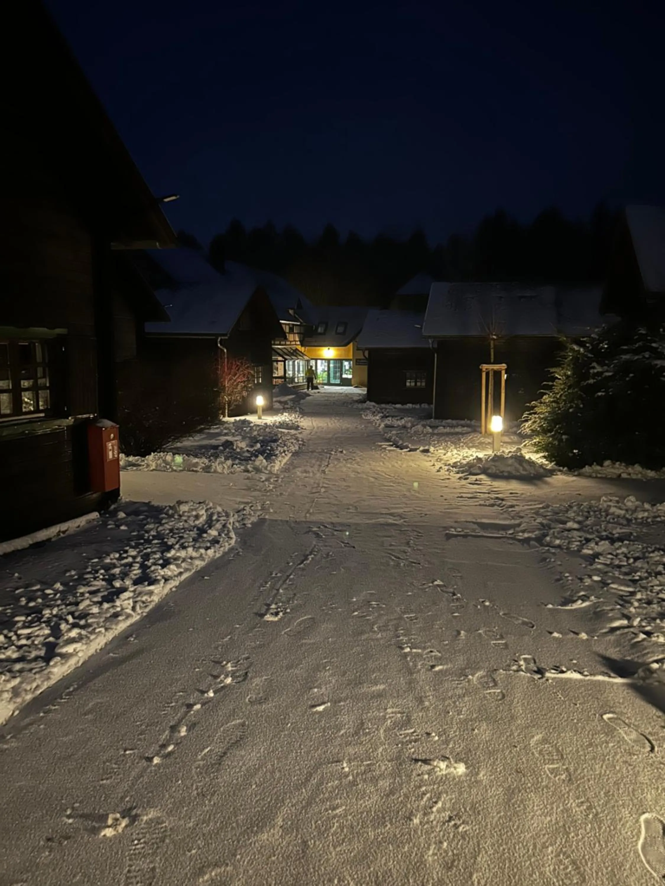 Night in Forsthaus Luchsenburg
