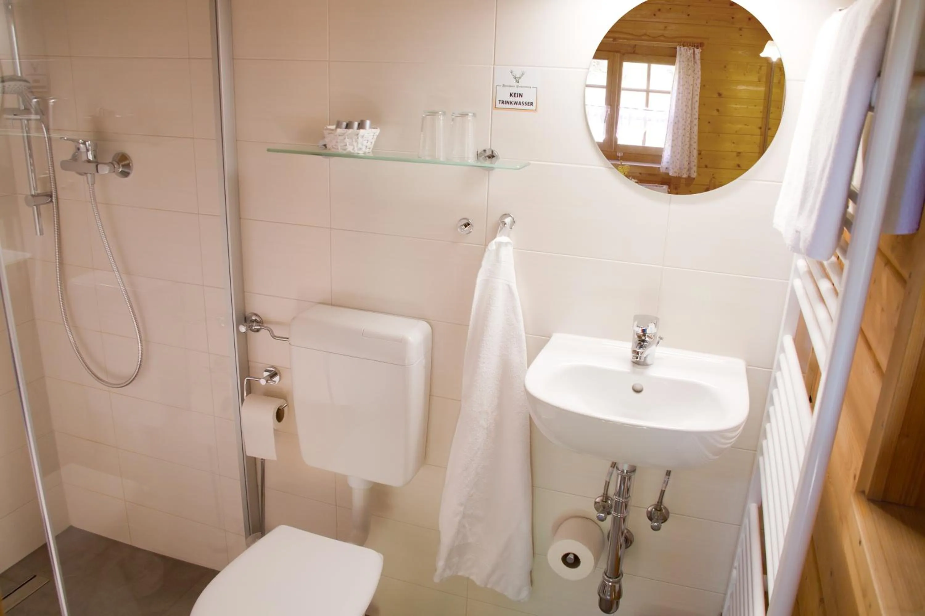 Bathroom in Forsthaus Luchsenburg