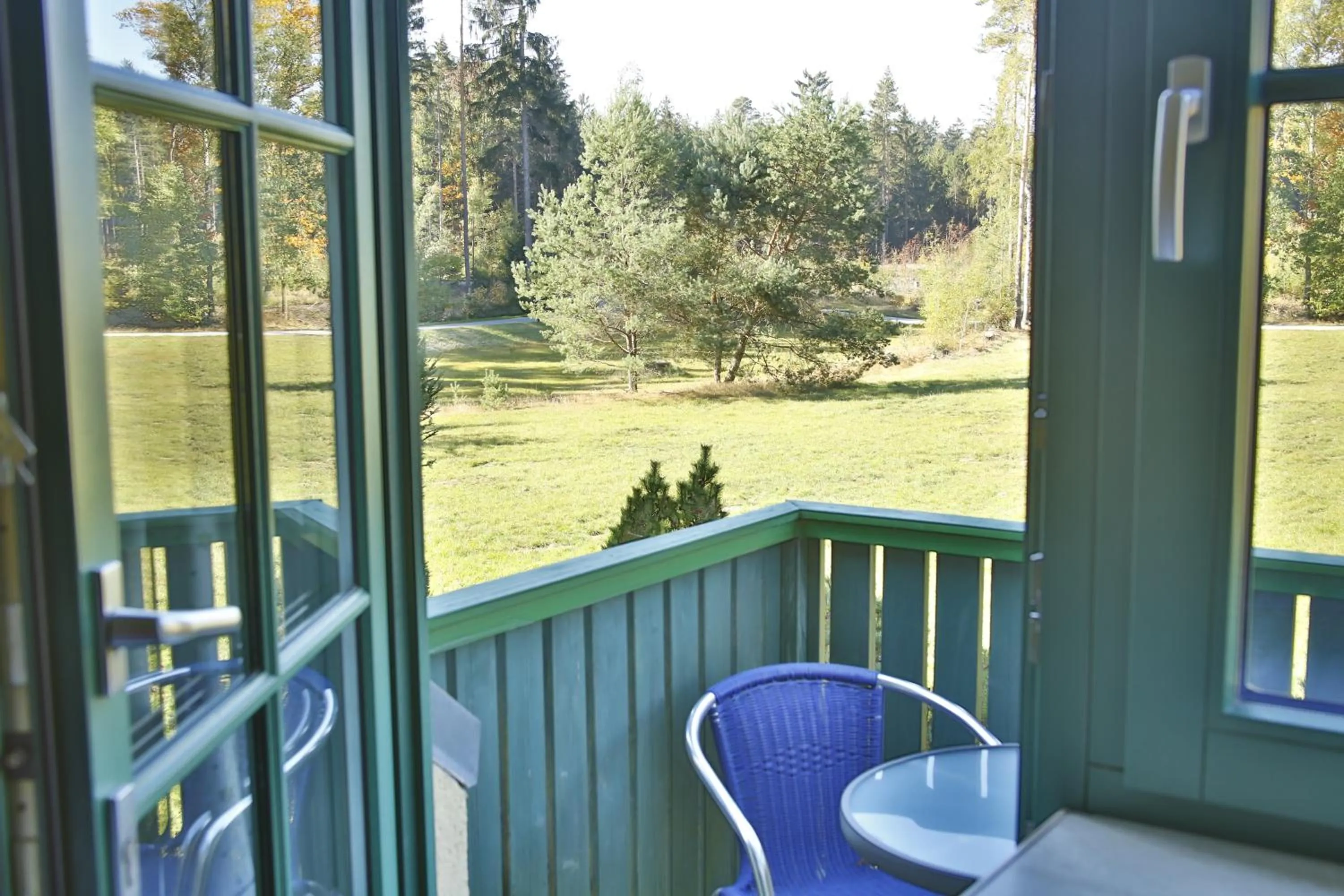 View (from property/room) in Forsthaus Luchsenburg