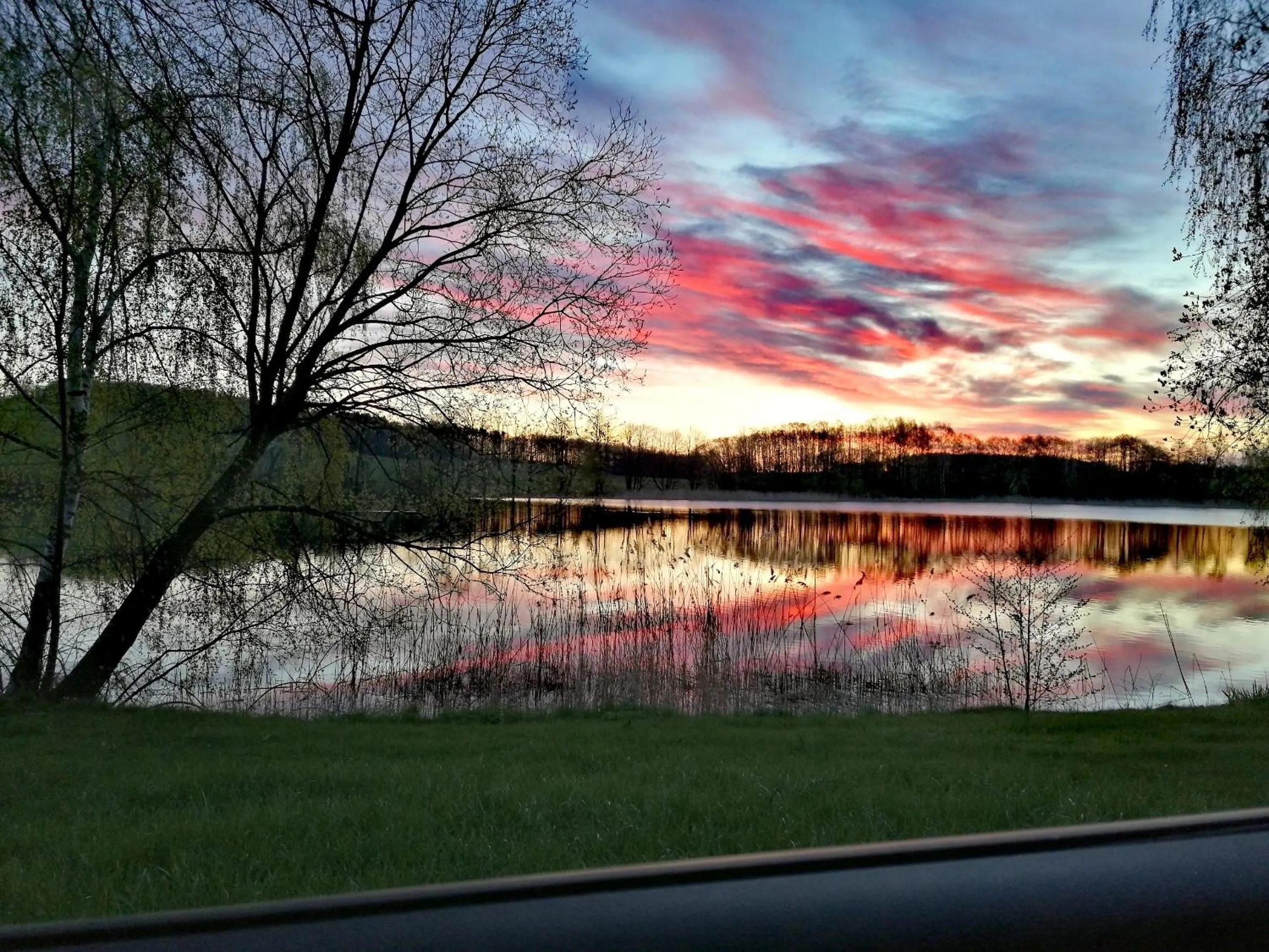 Sunrise in Forsthaus Luchsenburg