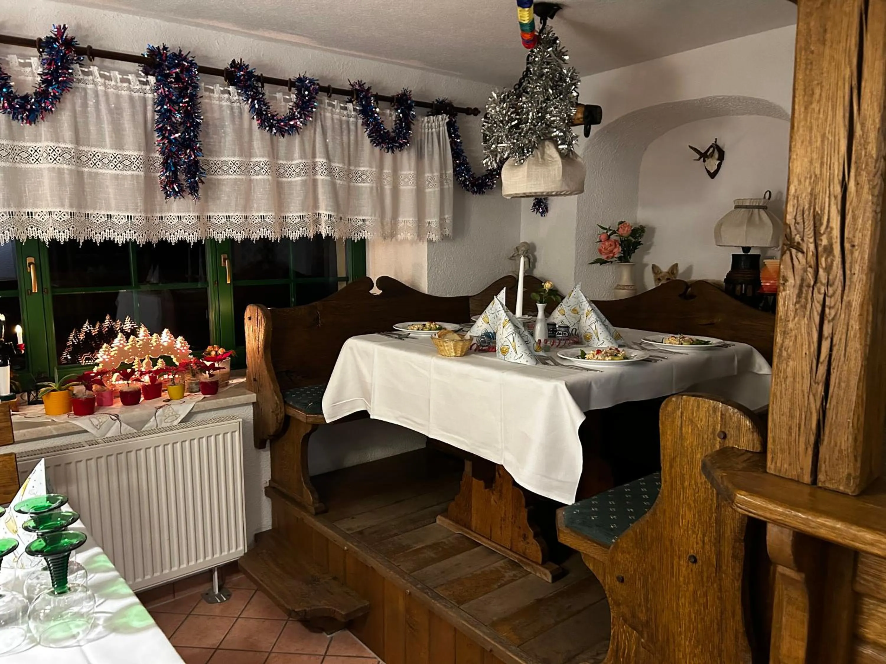 Food and drinks in Forsthaus Luchsenburg