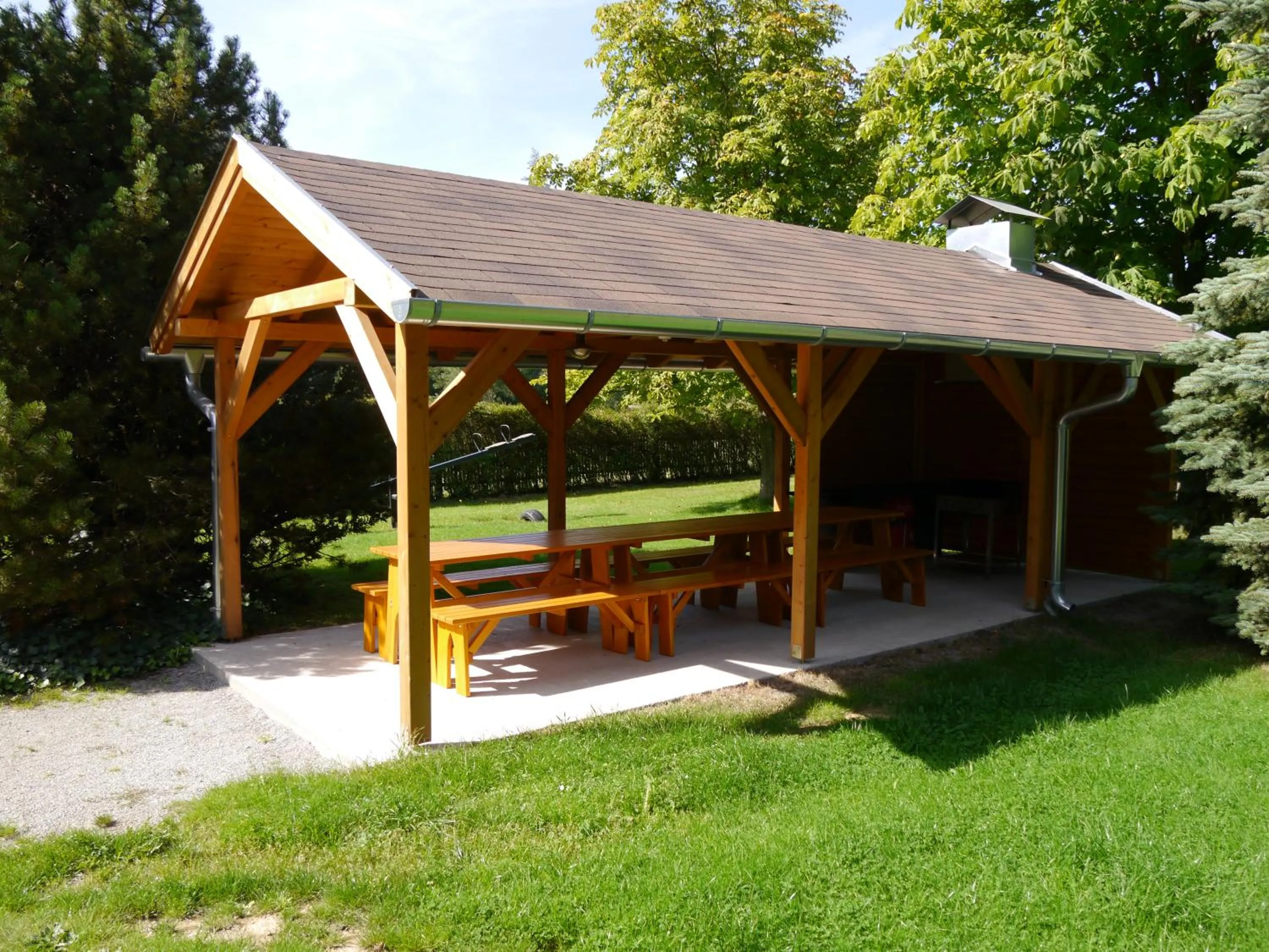BBQ facilities in Forsthaus Luchsenburg