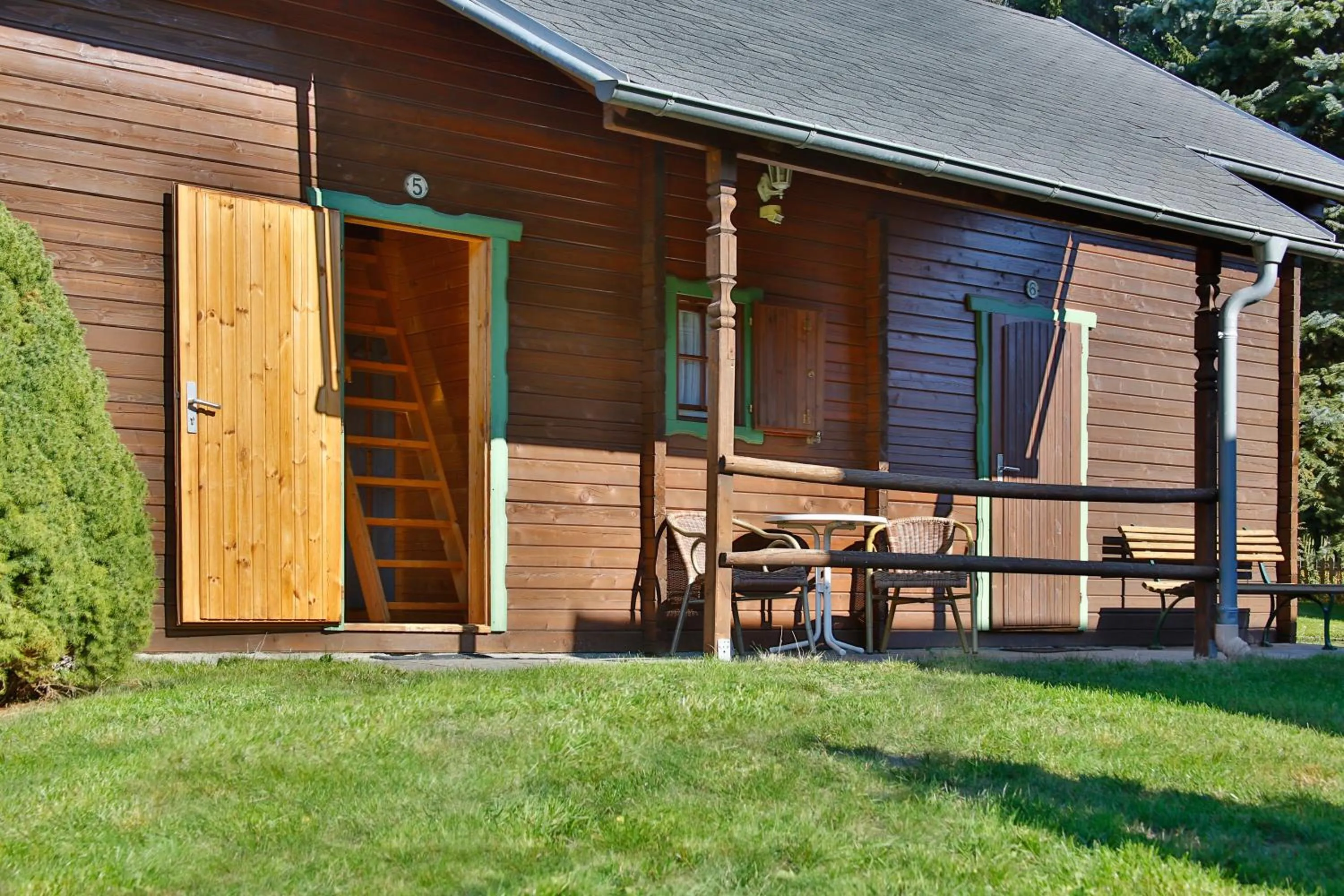Facade/entrance in Forsthaus Luchsenburg
