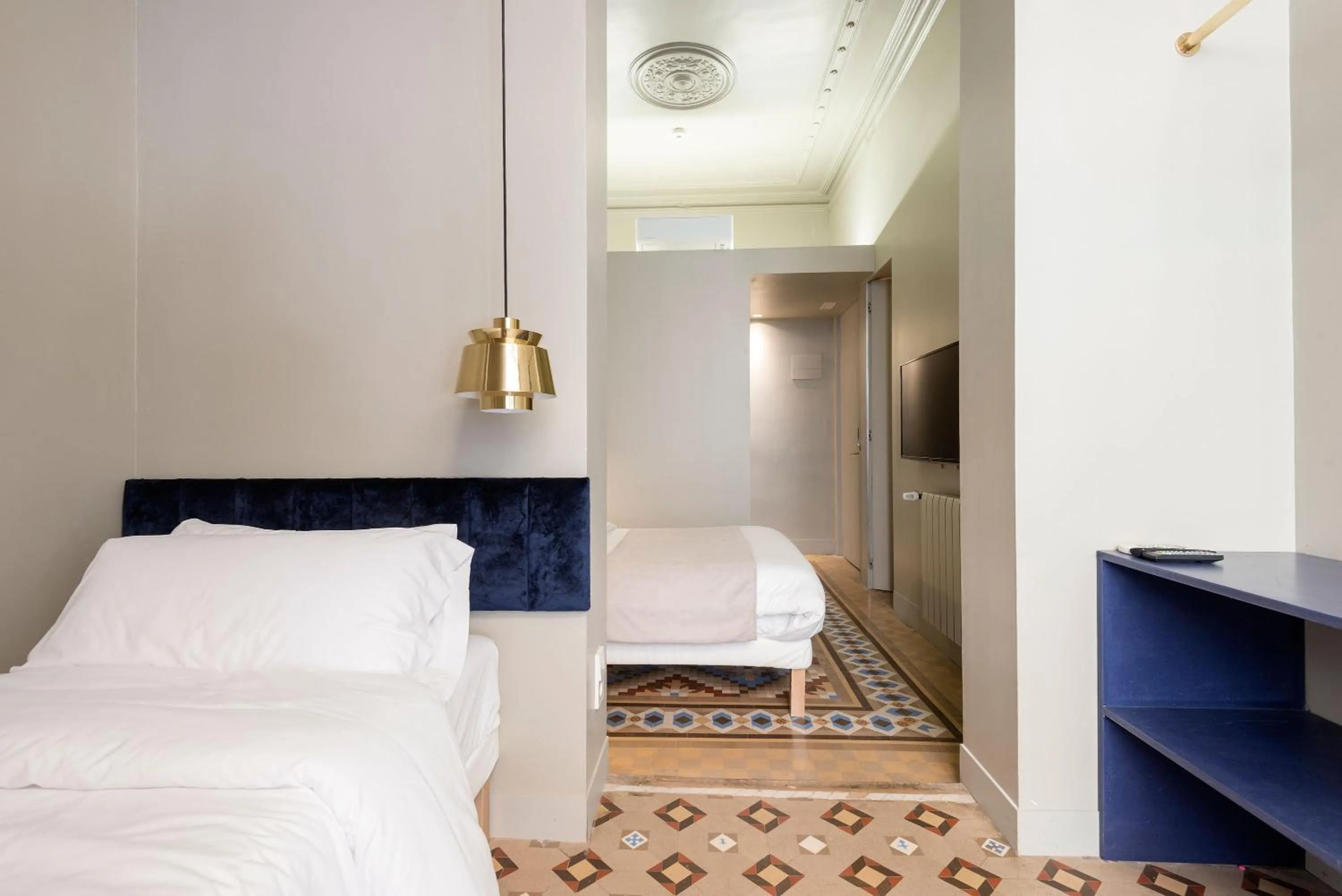 Decorative detail, Bed in BUHO Boutique Rooms