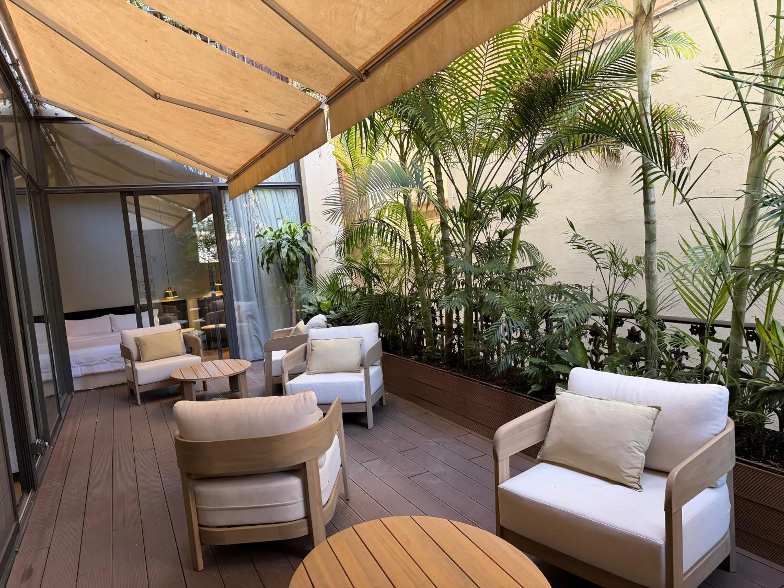 Patio in BUHO Boutique Rooms