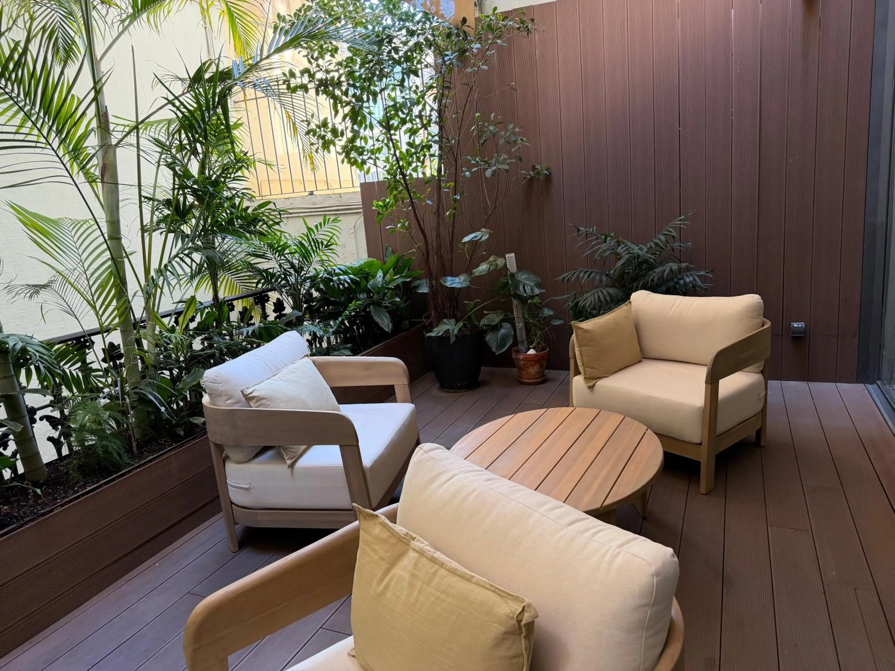 Patio in BUHO Boutique Rooms